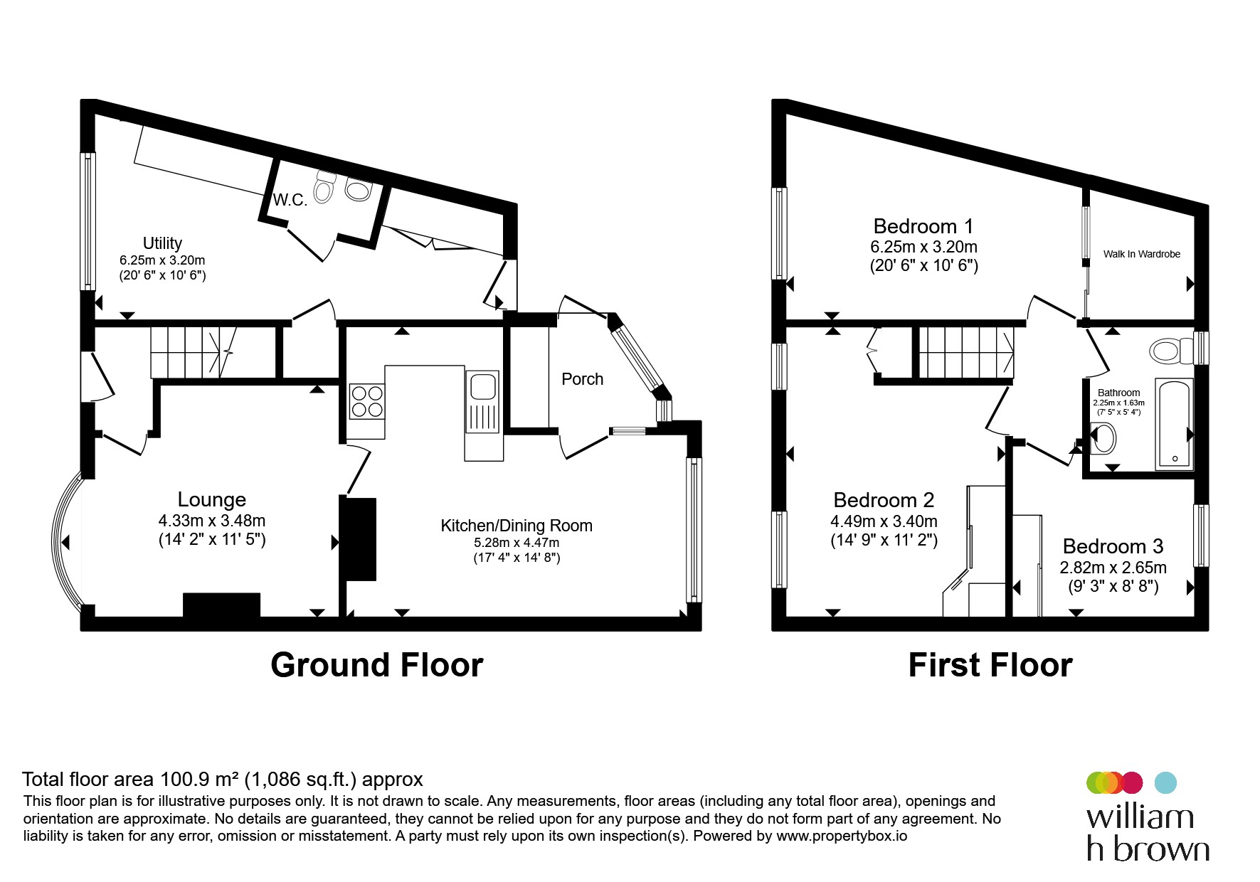 14, Lister Crescent, Sheffield floorplan