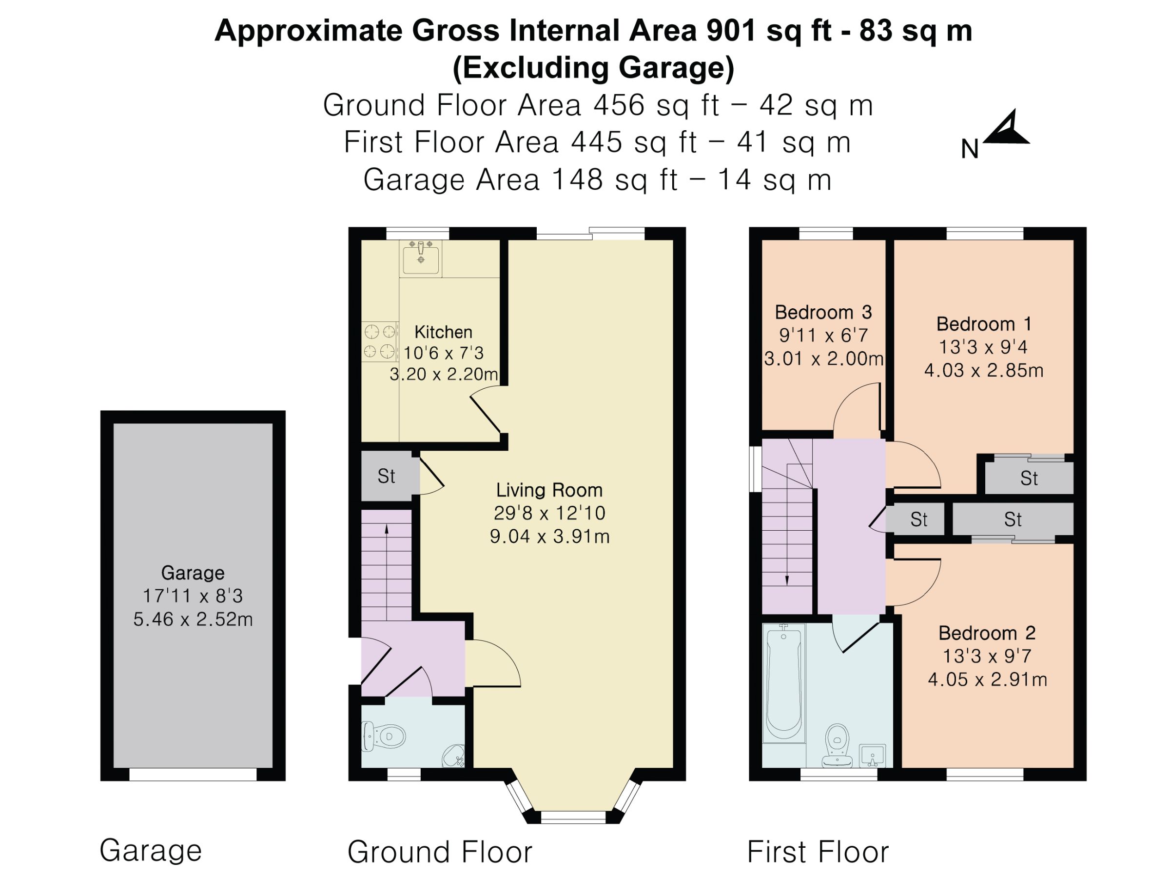 4 St. Georges Place, New Pond Road, Cranbrook floorplan