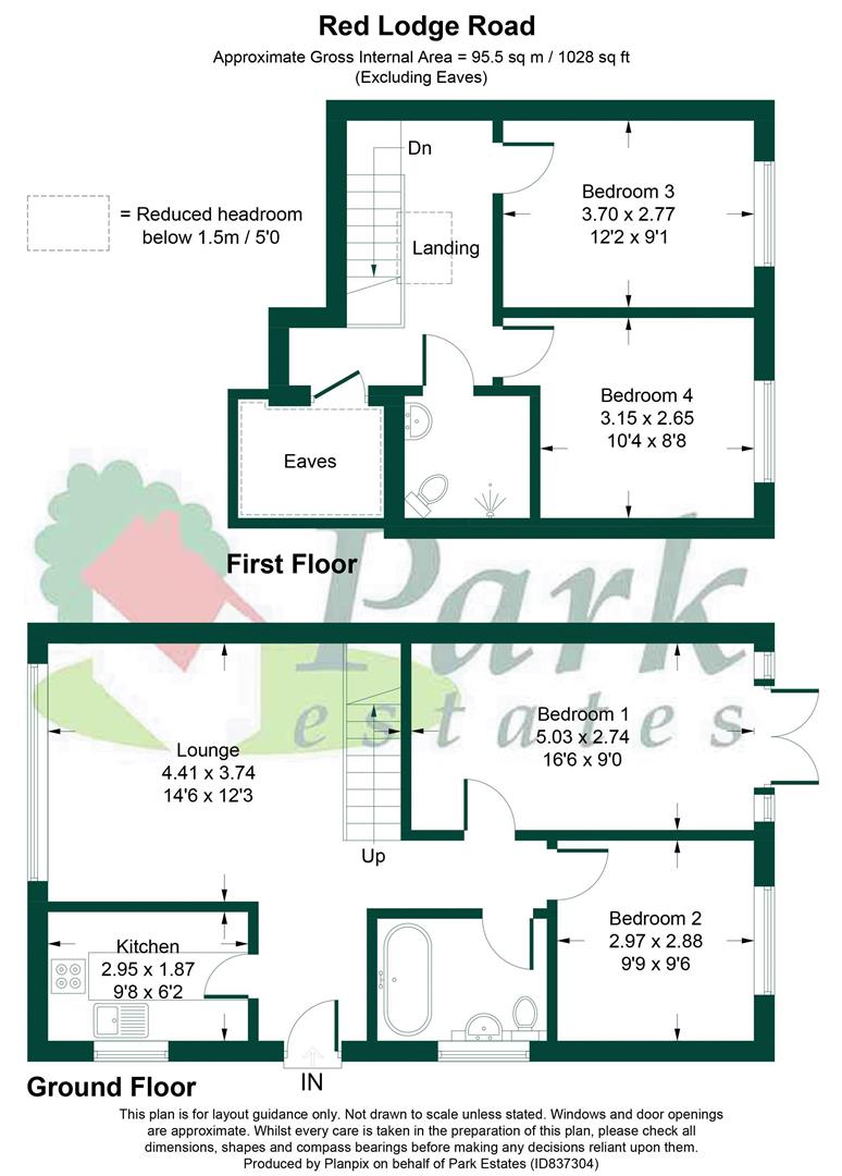 55, Red Lodge Road, Bexley floorplan
