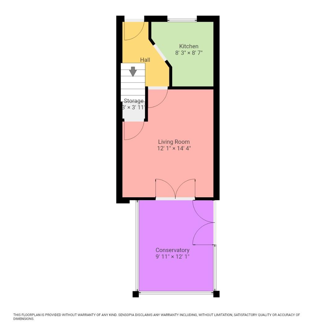 18, Heol Bryncwtyn, Bridgend floorplan