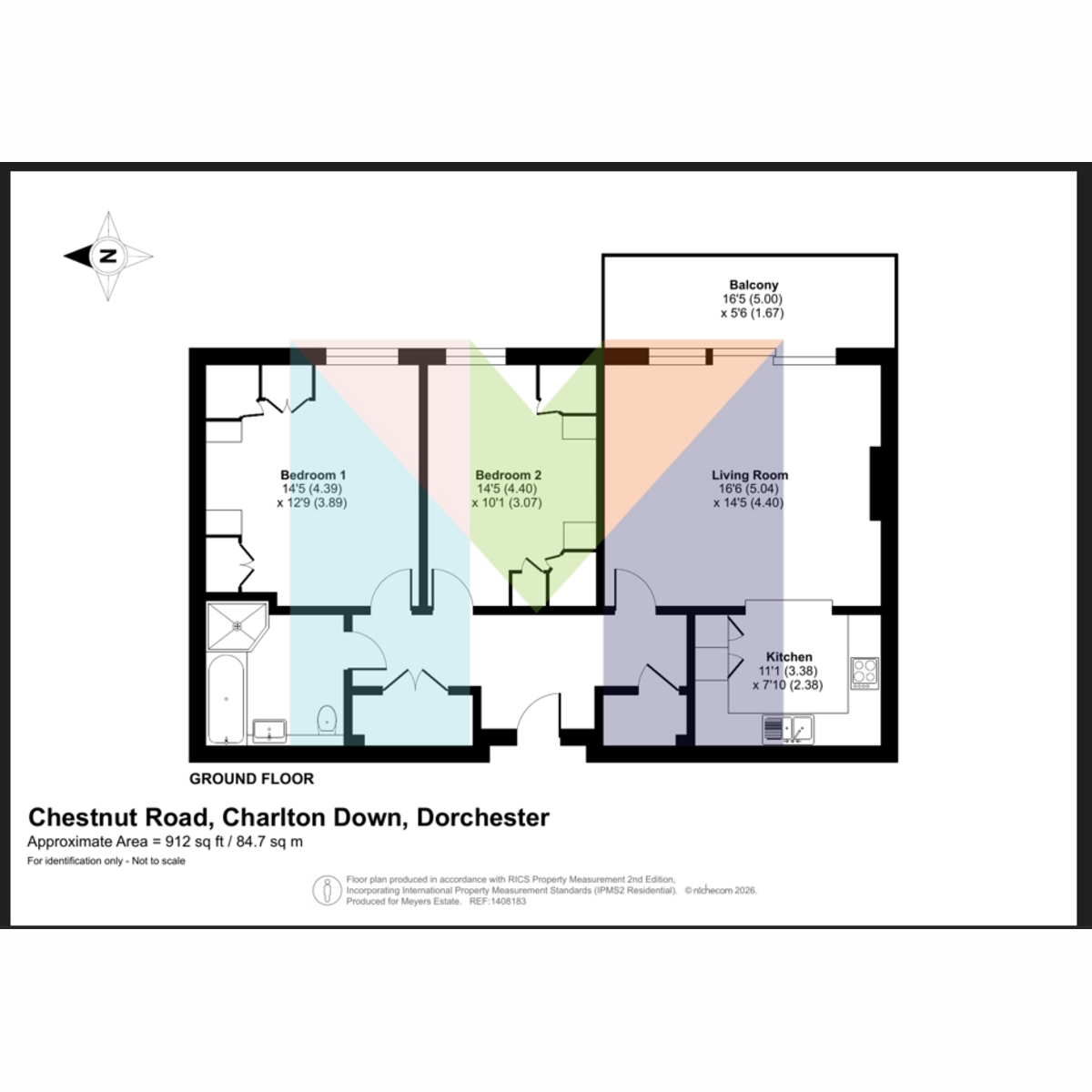 19 Chestnut Court, Chestnut Road, Dorchester floorplan