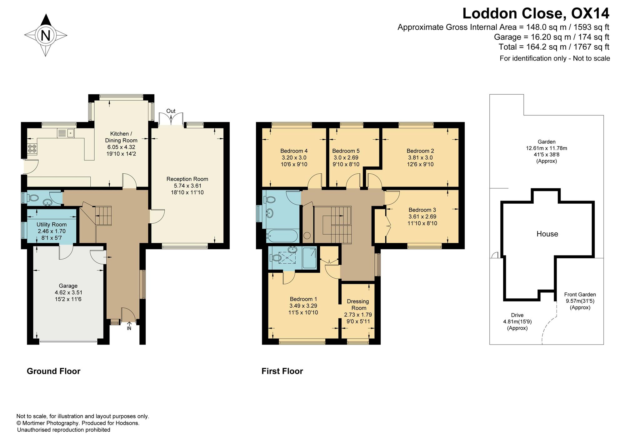 4 Loddon Close, Abingdon floorplan