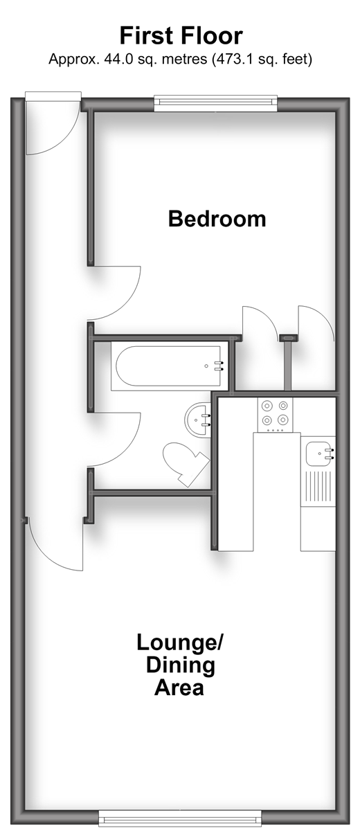 Station Road, Crayford floorplan