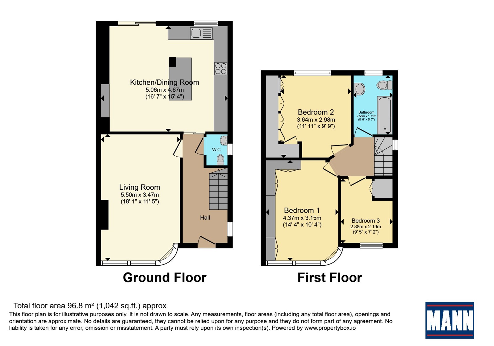 131, Salisbury Road, Southampton floorplan