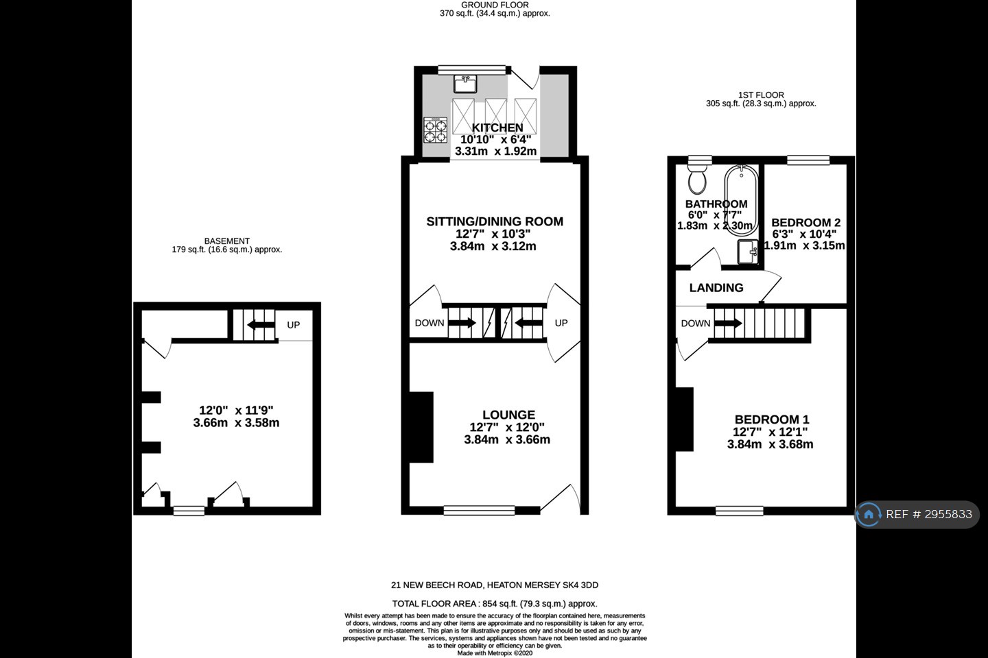 New Beech Road, Heaton Mersey, Stockport floorplan
