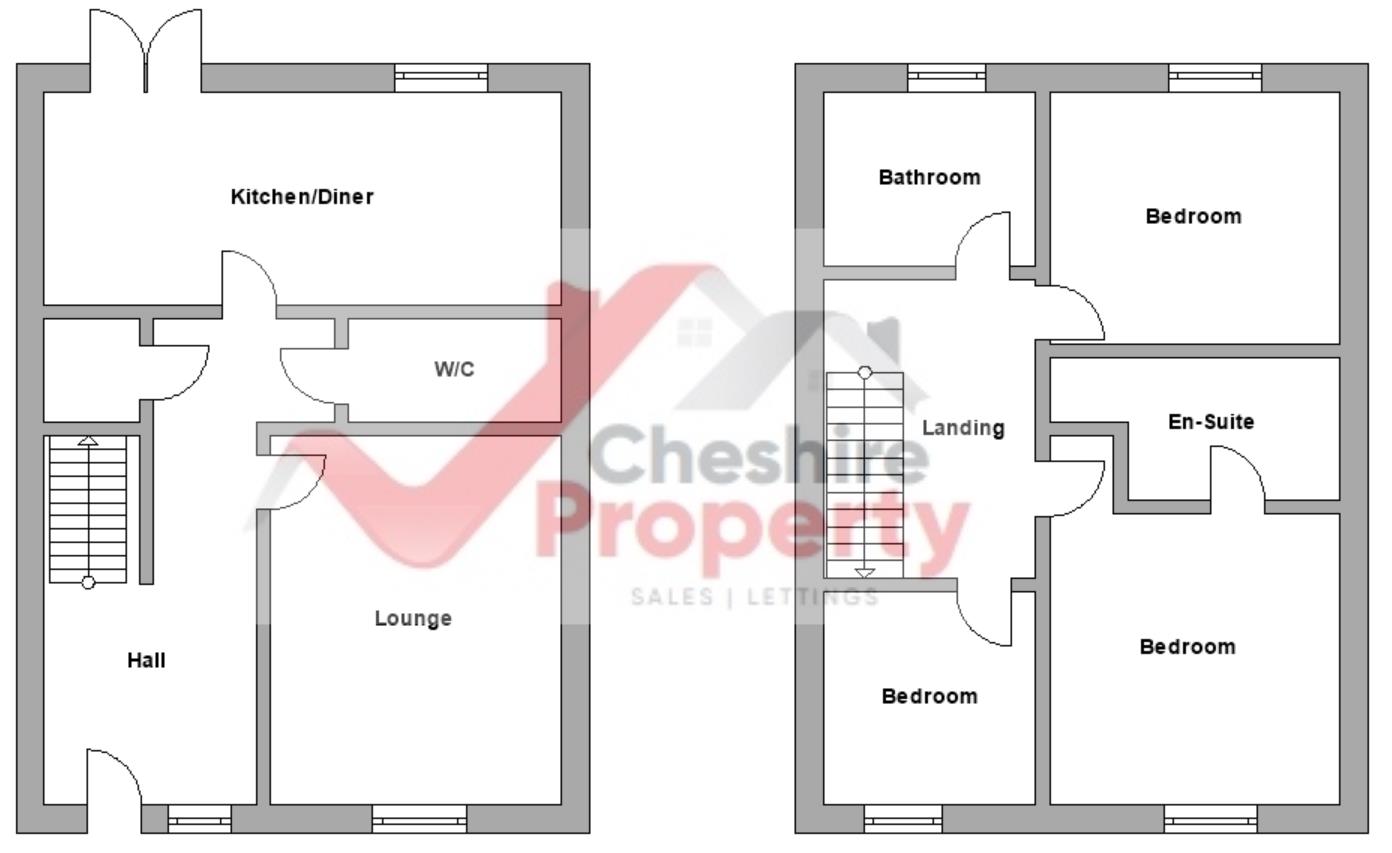 4, Fieldfare Way, Sandbach floorplan