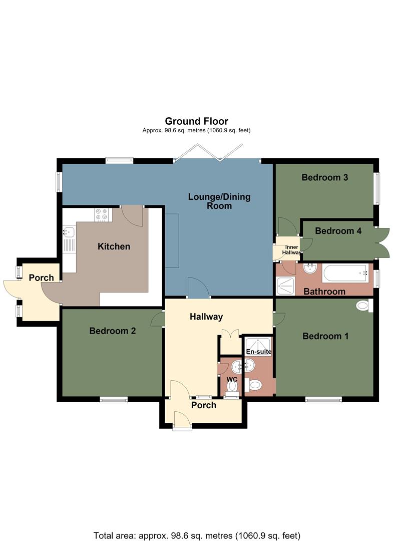 16, Parish Road, Neath floorplan