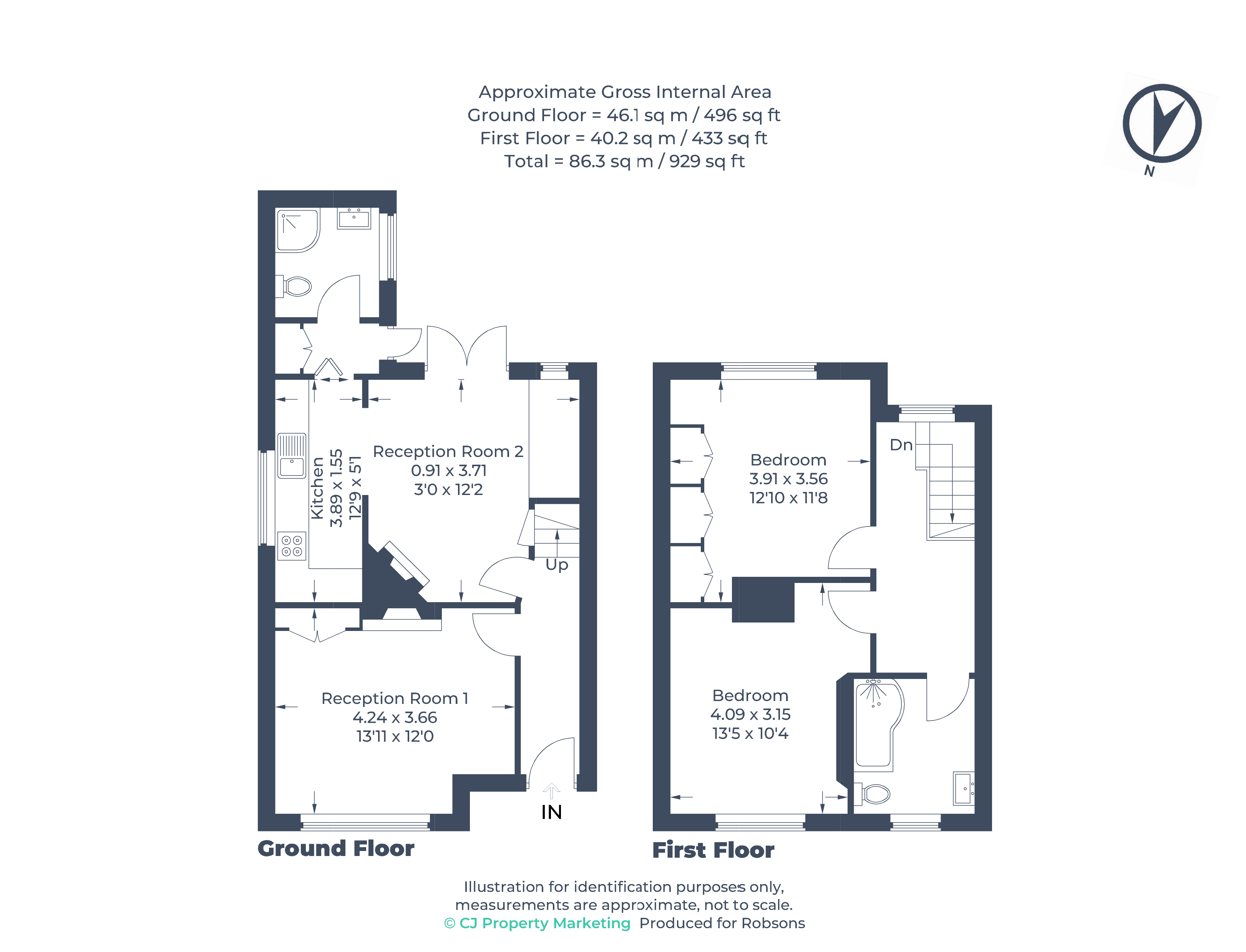 Highfield Road, Northwood floorplan