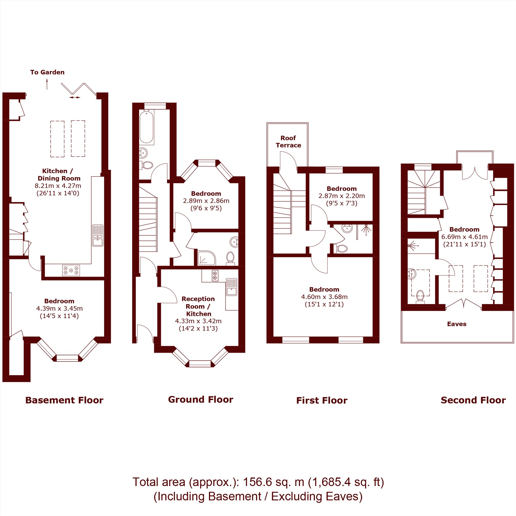 37, Khama Road, London floorplan