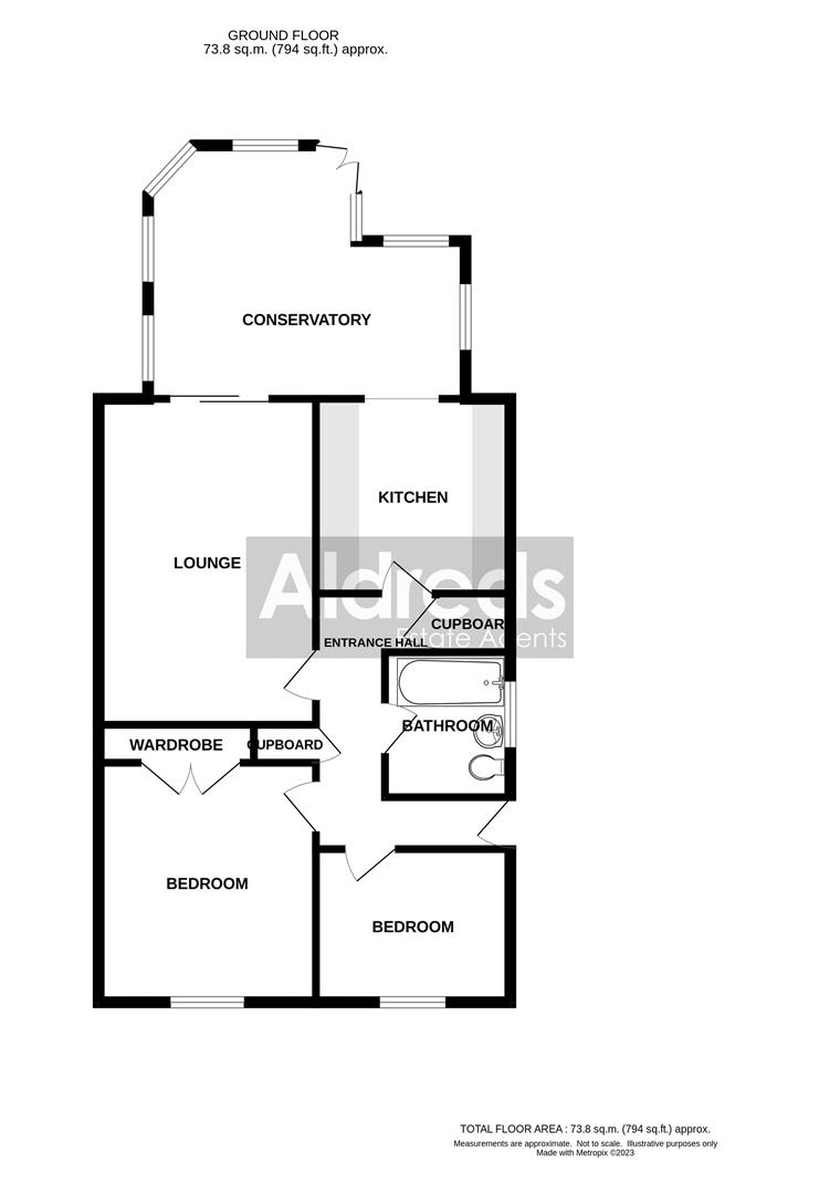 Links Road, Gorleston, Great Yarmouth NR31, 2 bedroom detached bungalow