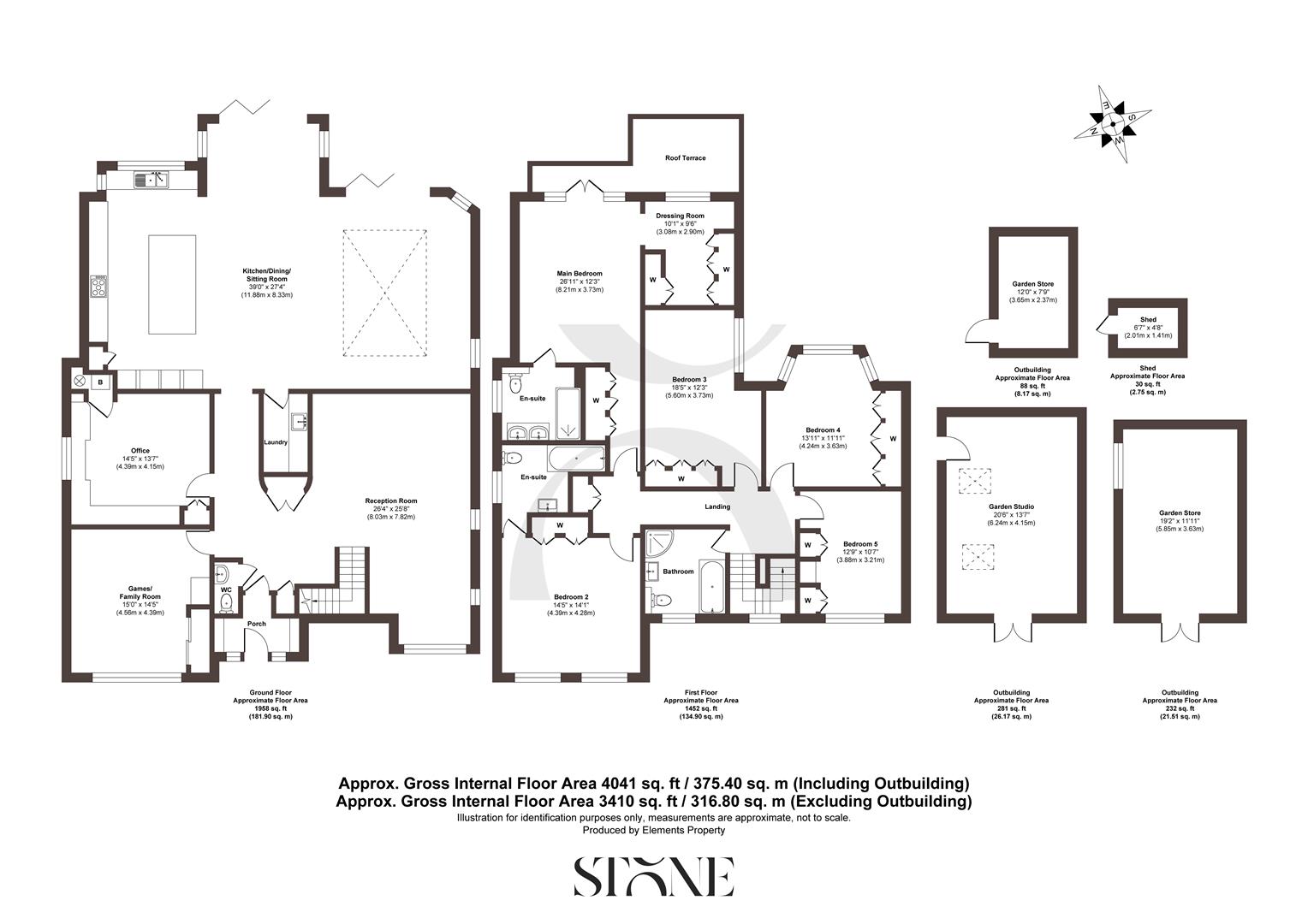 The Rydons, Babylon Lane, Tadworth floorplan