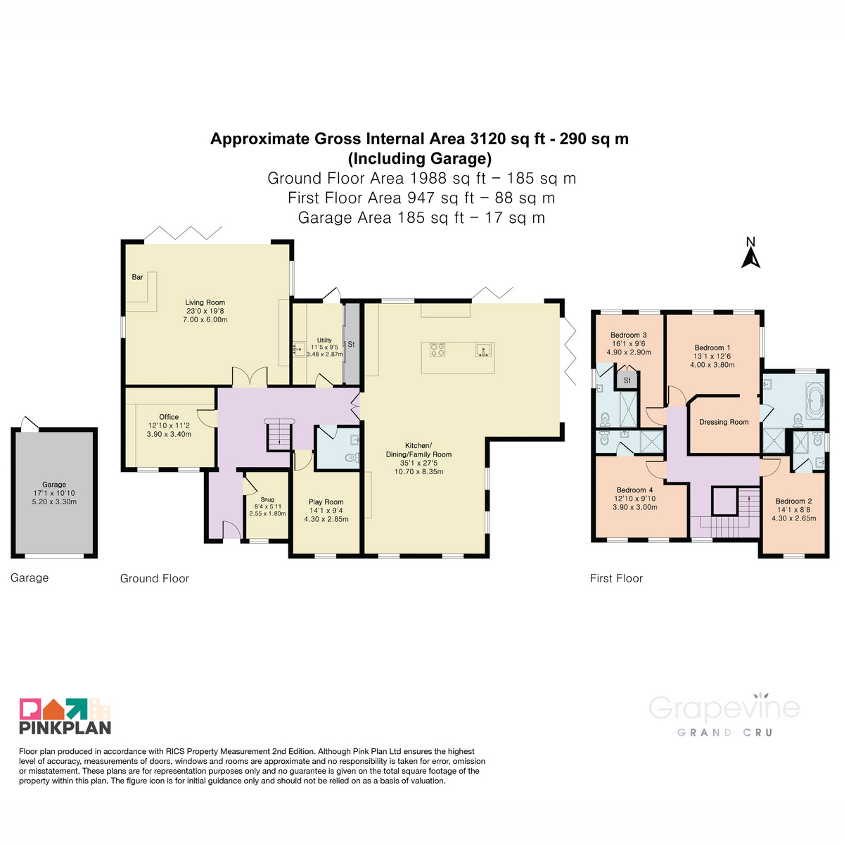 28, Ridgeway, Reading floorplan