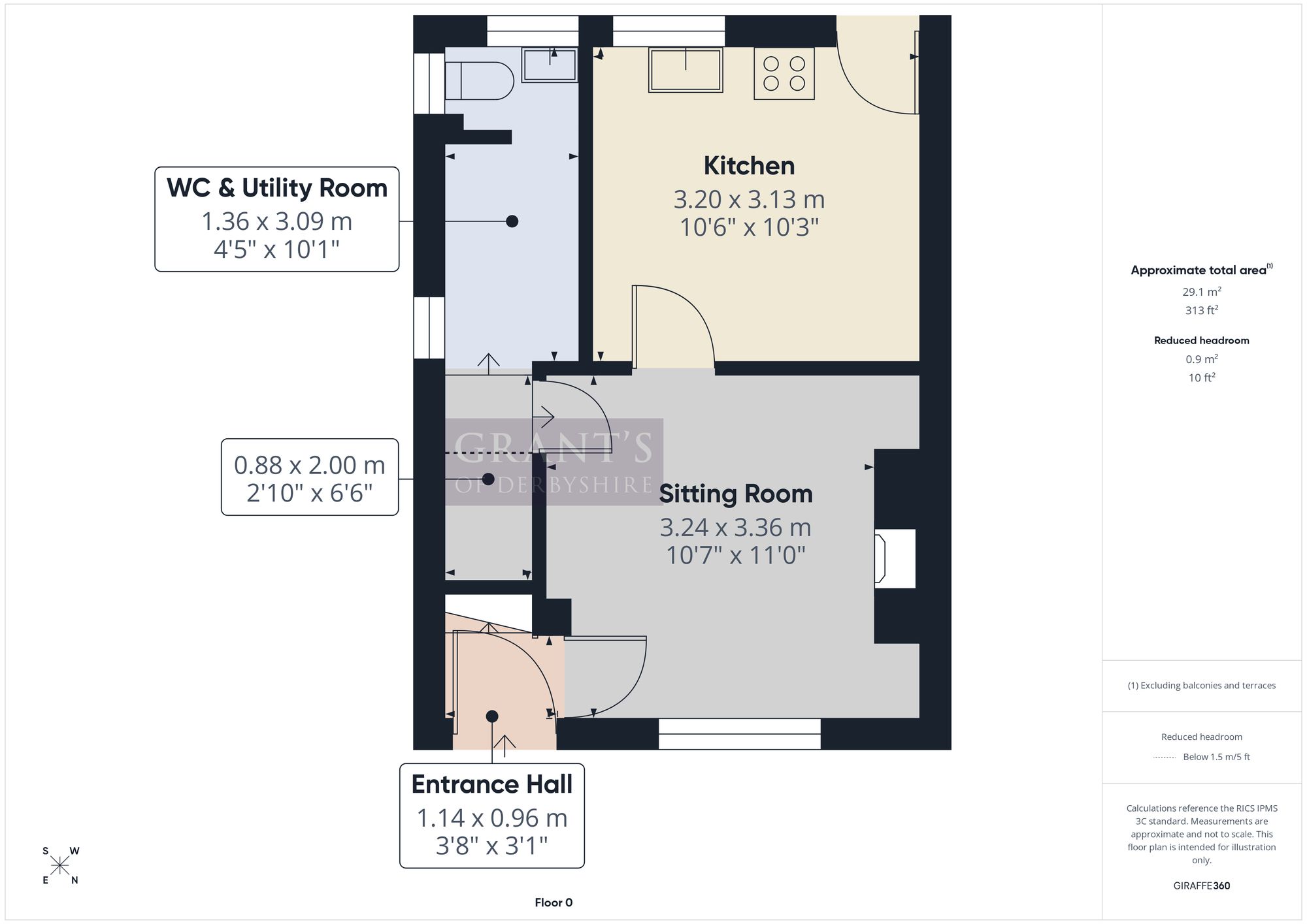 4 Moorland Terrace The Cliff, Matlock floorplan