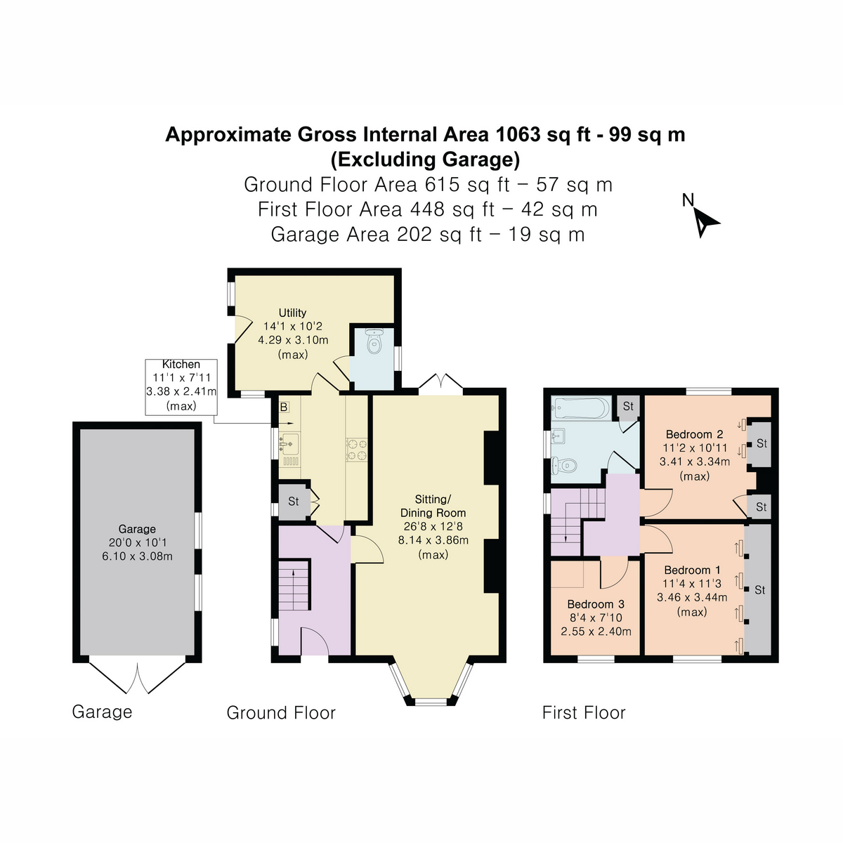 22, Sands Road, South Moreton floorplan