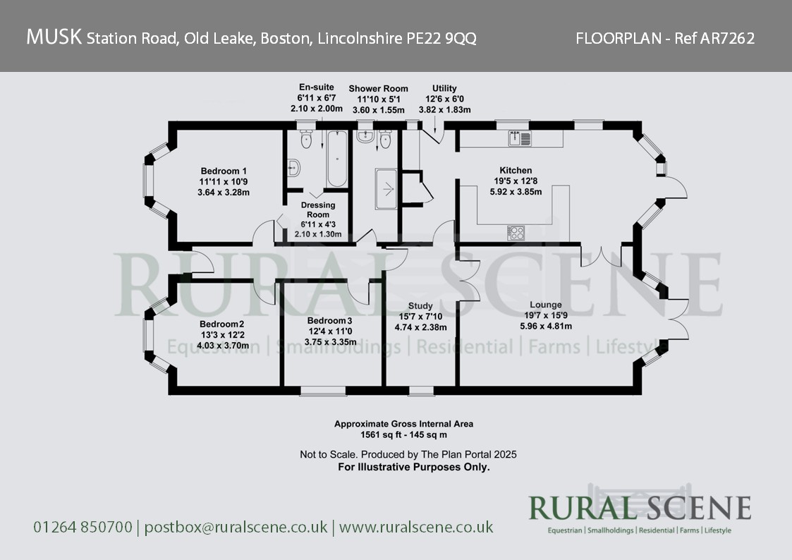 MUSK, Station Road, Boston floorplan