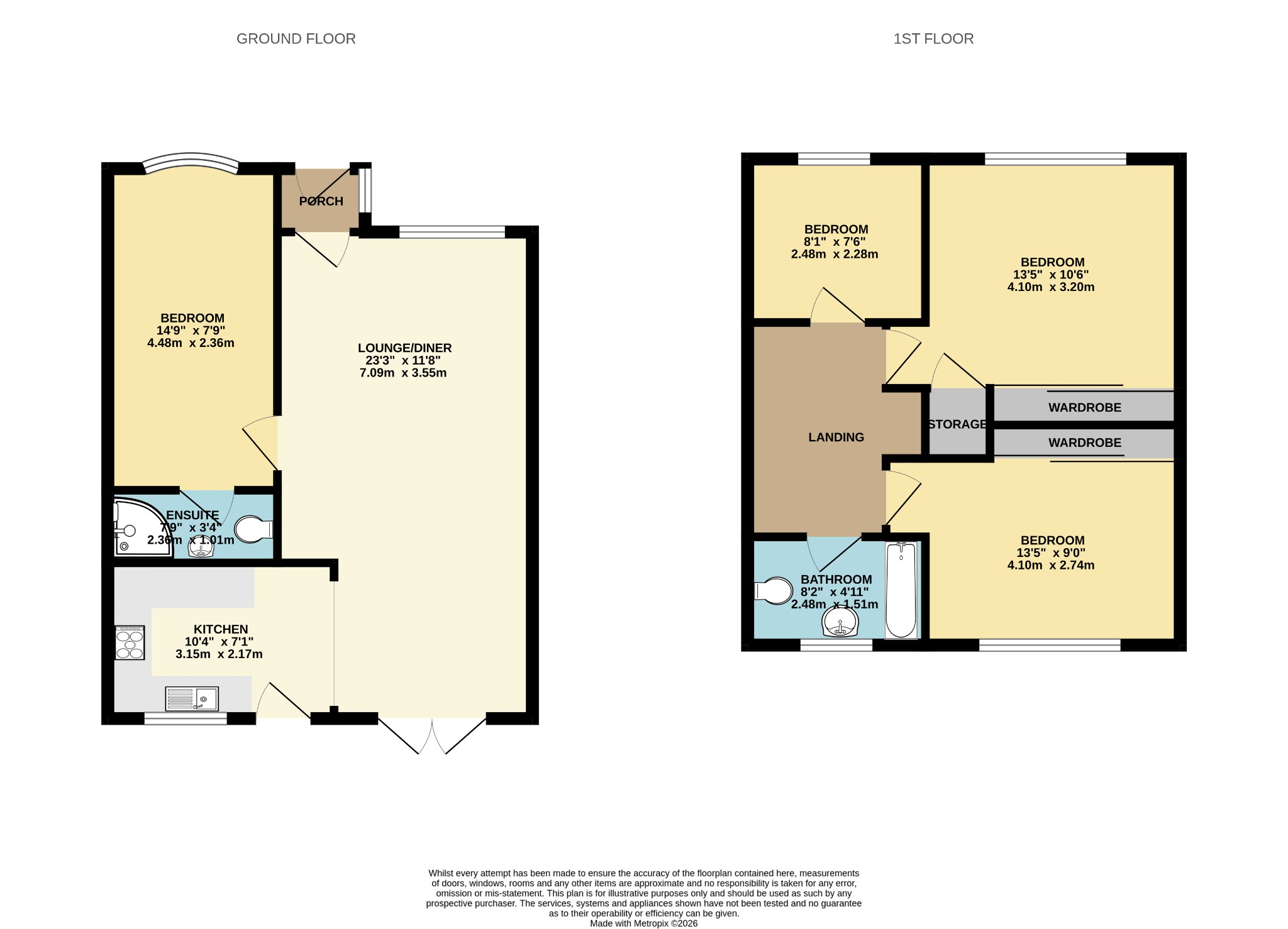 29 Sway Gardens, Bournemouth, Dorset floorplan
