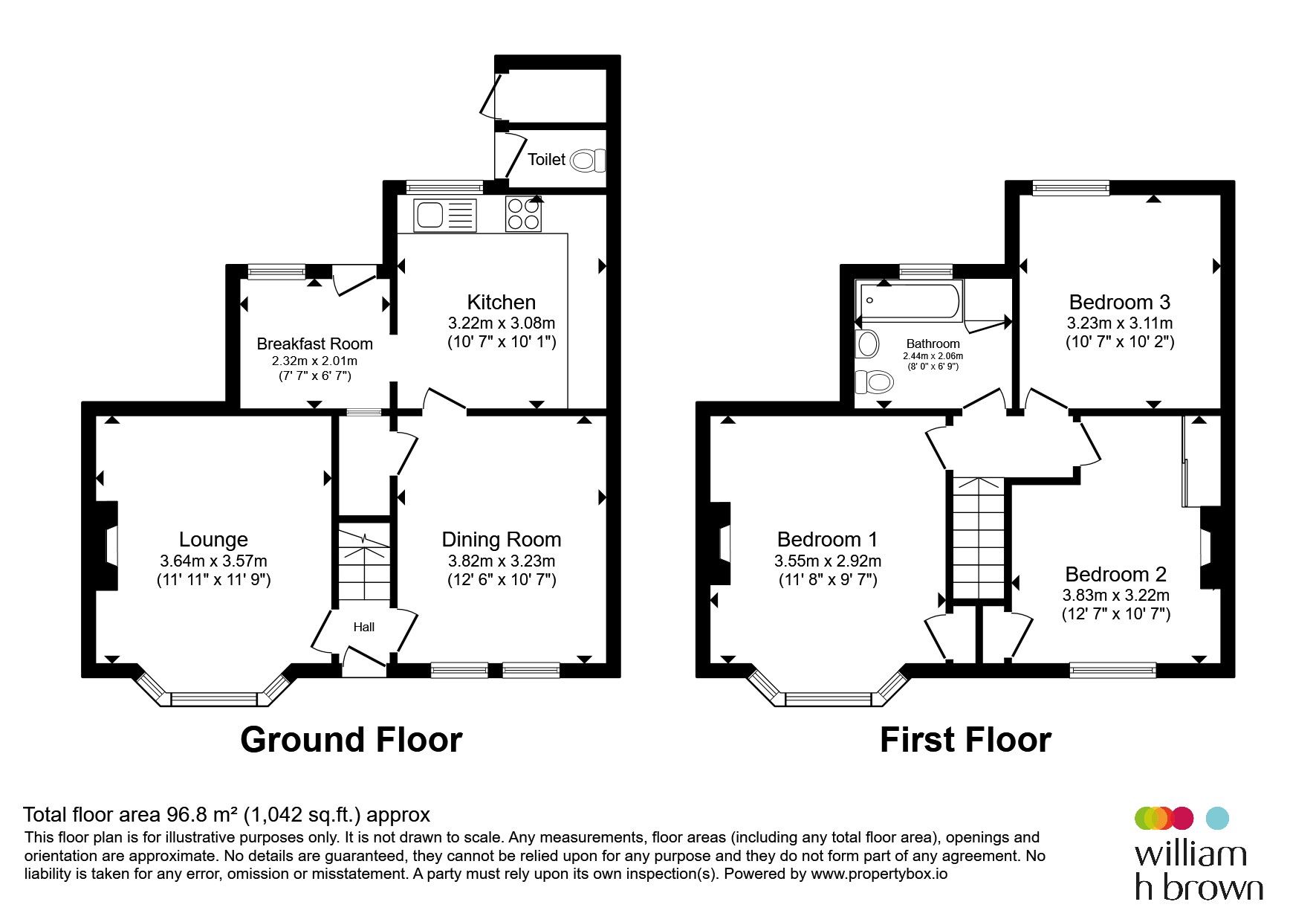 55, Fredericks Road, Beccles floorplan