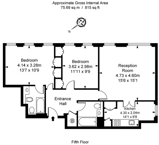 2 Bedrooms Flat to rent in Ebury Street, Belgravia, London SW1W