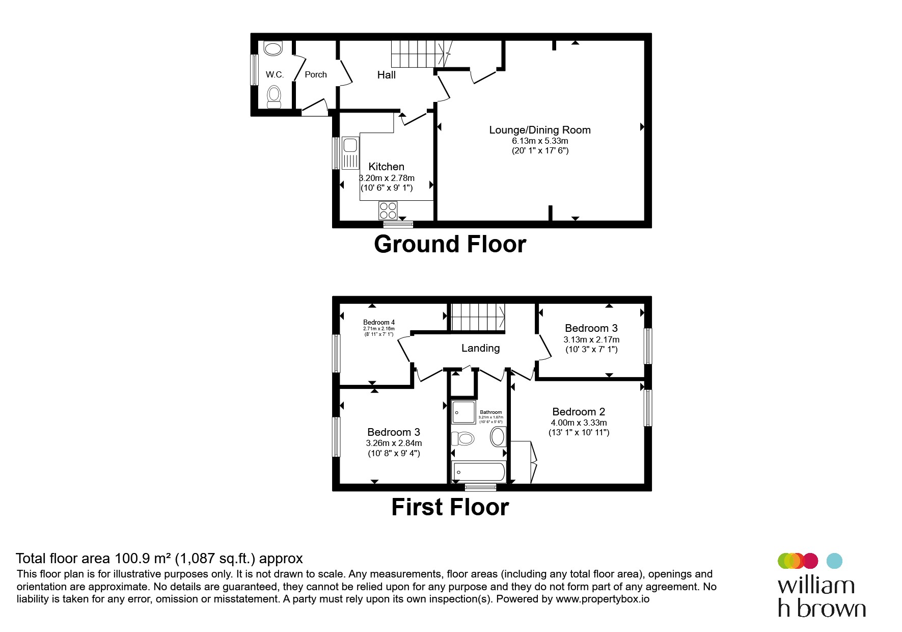 Corner House, Harlow Road, HARLOW floorplan