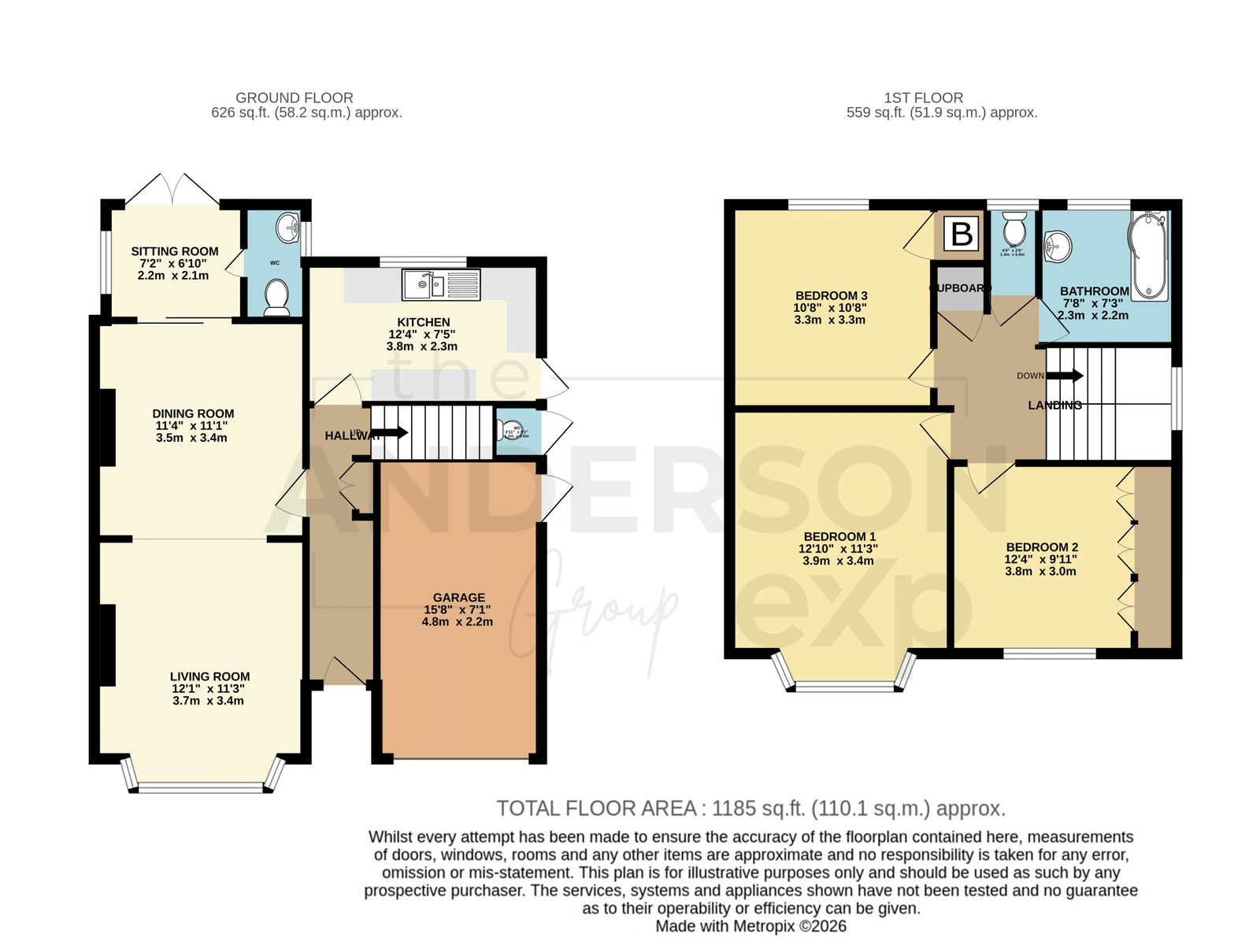 17, Clyne Crescent, Swansea floorplan