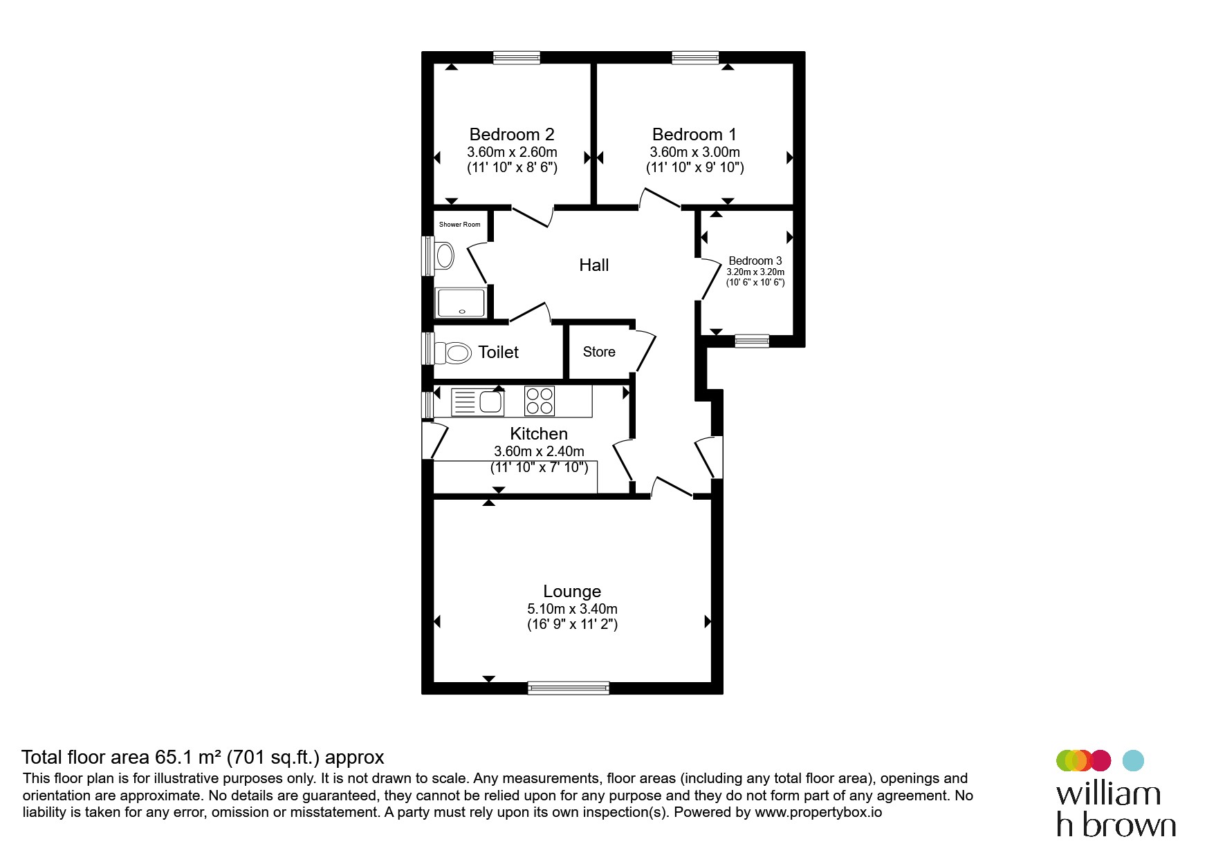 4, Oaklands Drive, Brandon floorplan