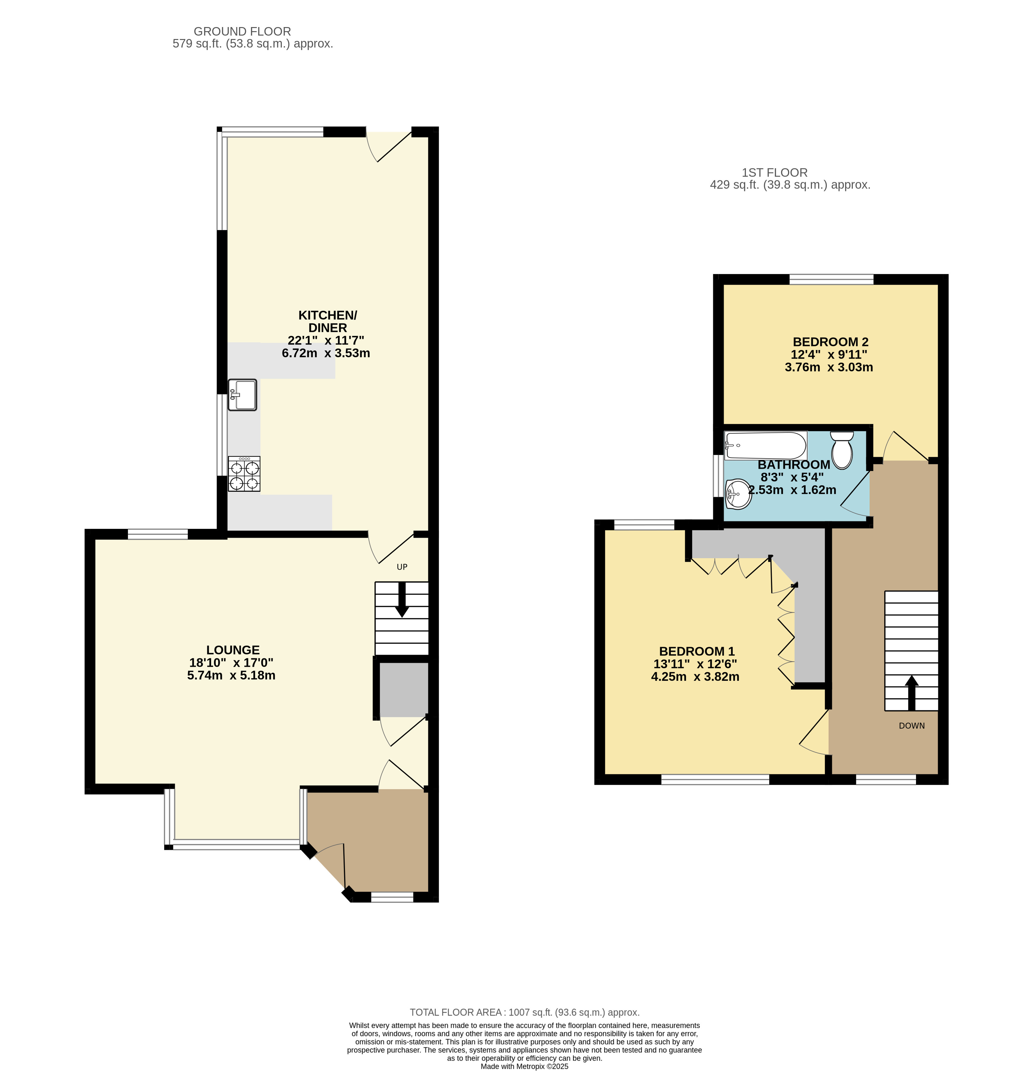 157, Scartho Road, N E Lincs floorplan