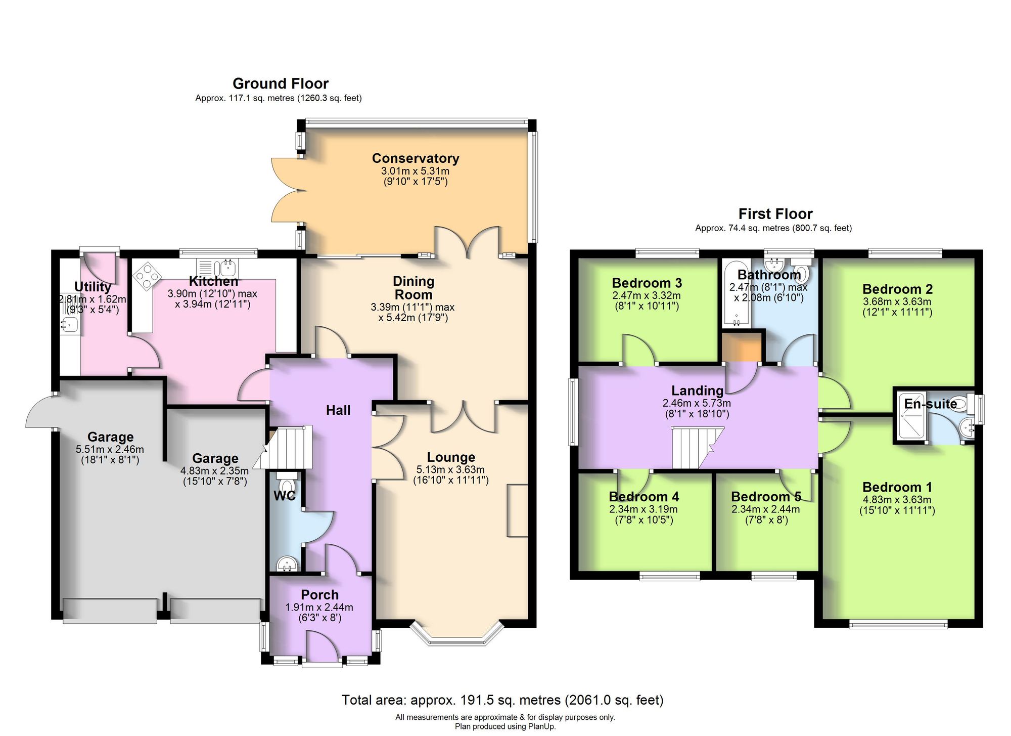 6, Dalby Close, Telford floorplan