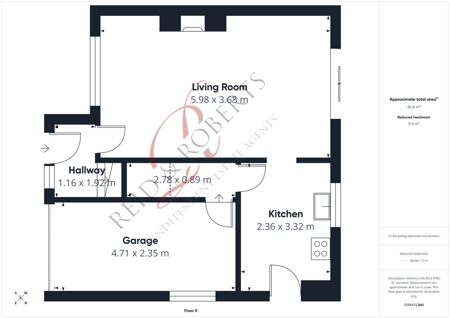 94, Wepre Lane, Deeside floorplan