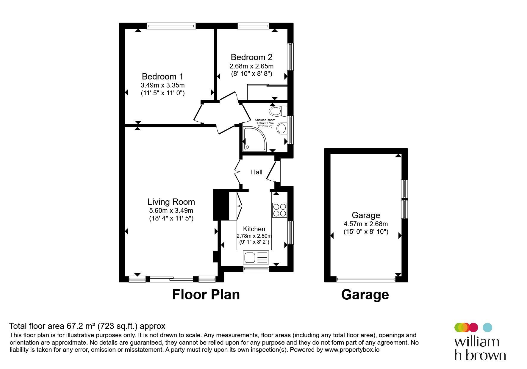 213, Green Lane, Leeds floorplan