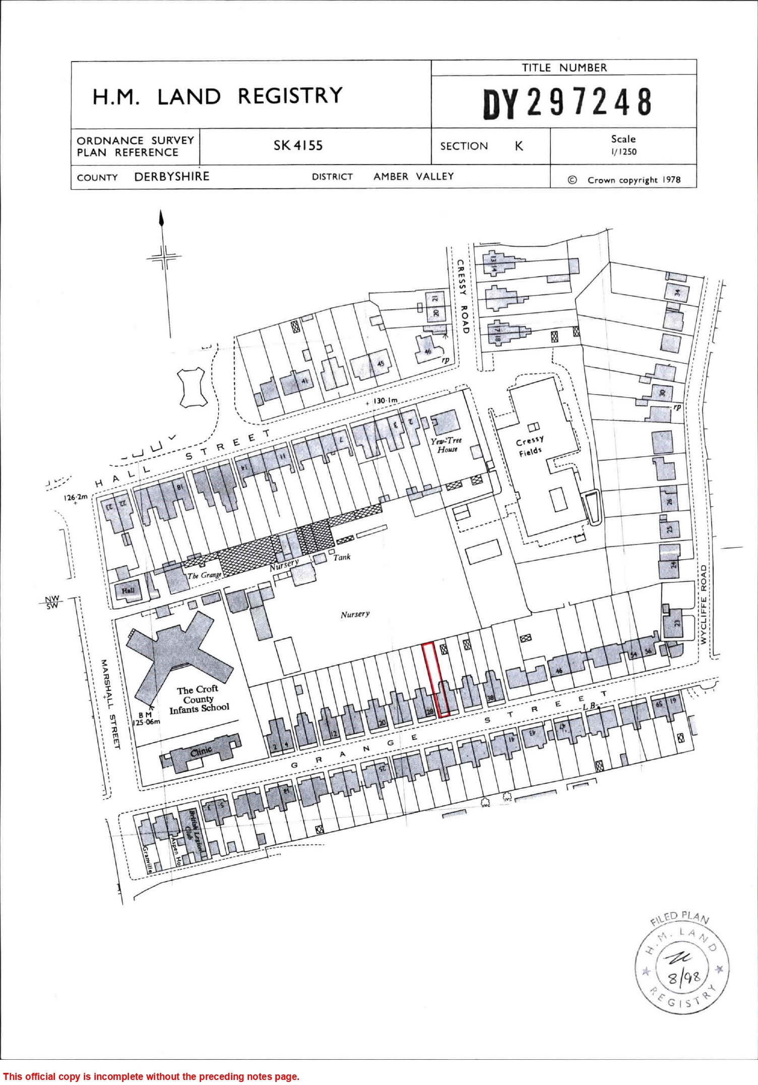 30, Grange Street, Alfreton floorplan