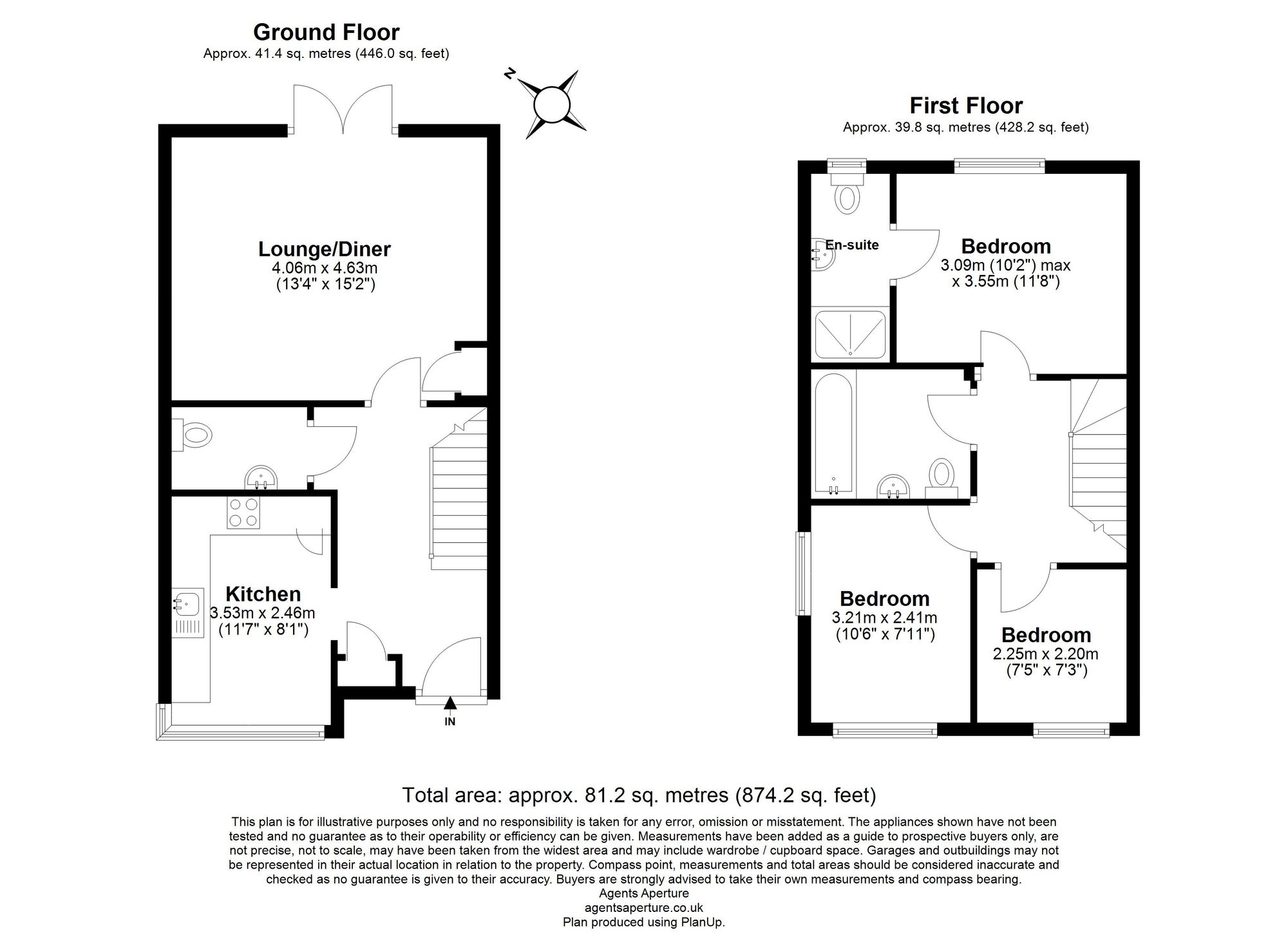 28 Derby Drive, West Malling floorplan