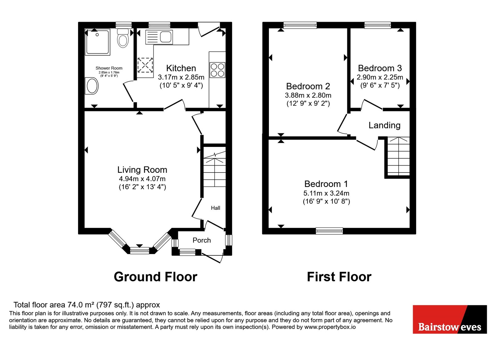 Bromwall Road, Birmingham floorplan