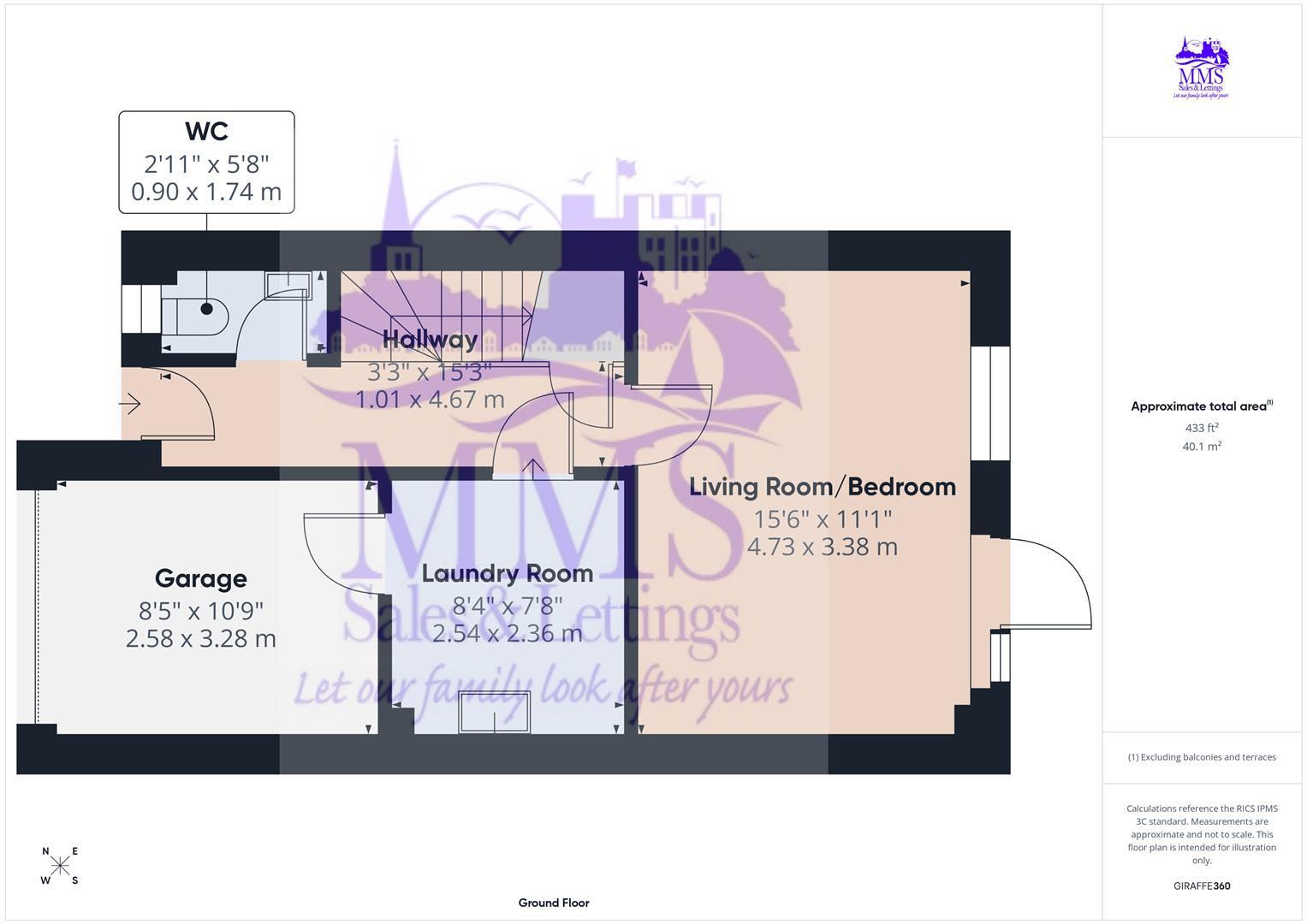 15, Fennel Close, Rochester floorplan