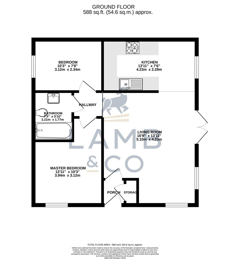 The Gatehouse, High Street, Thorpe-Le-Soken floorplan
