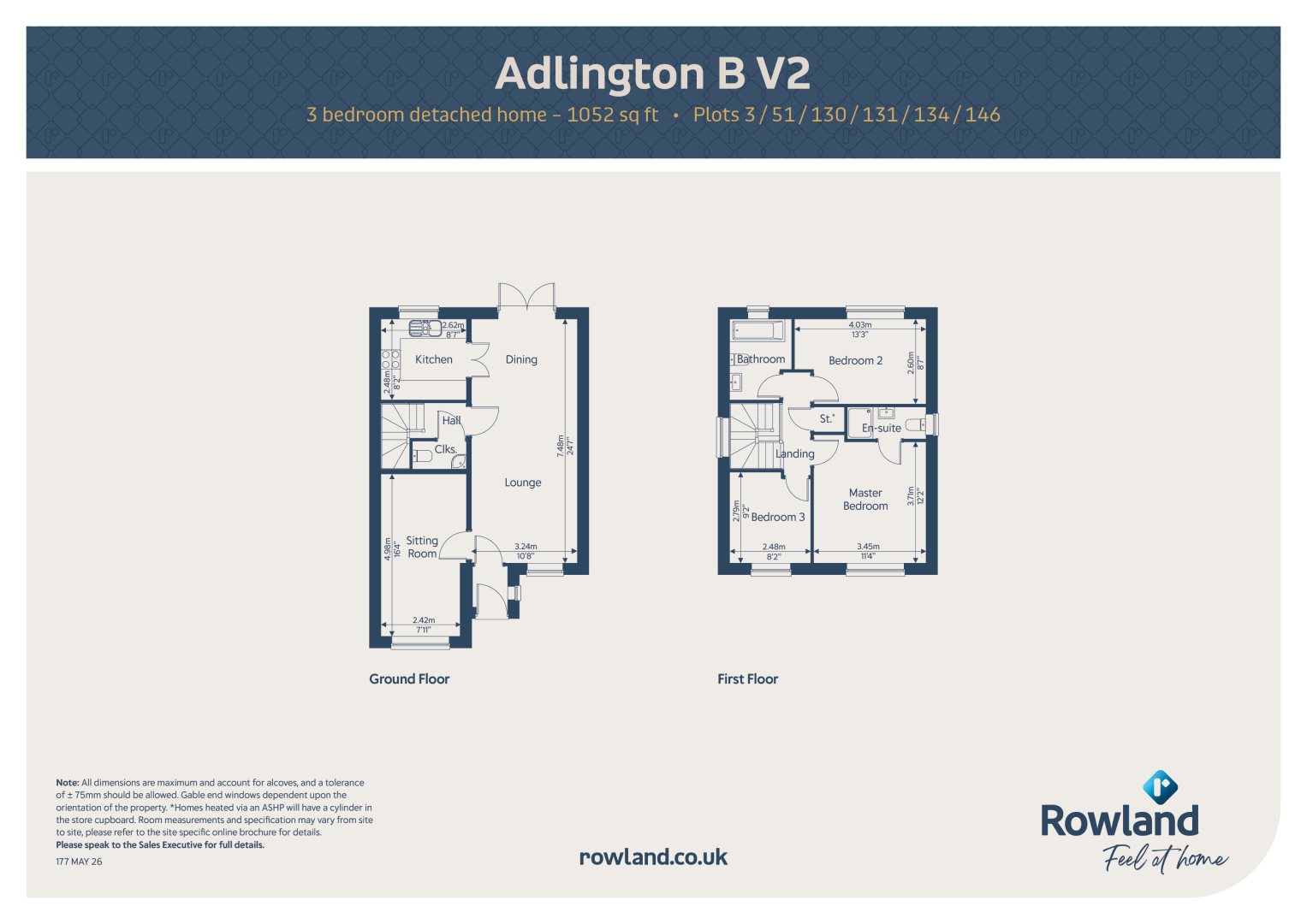 Plot 134, Royal Gardens, Blackpool floorplan