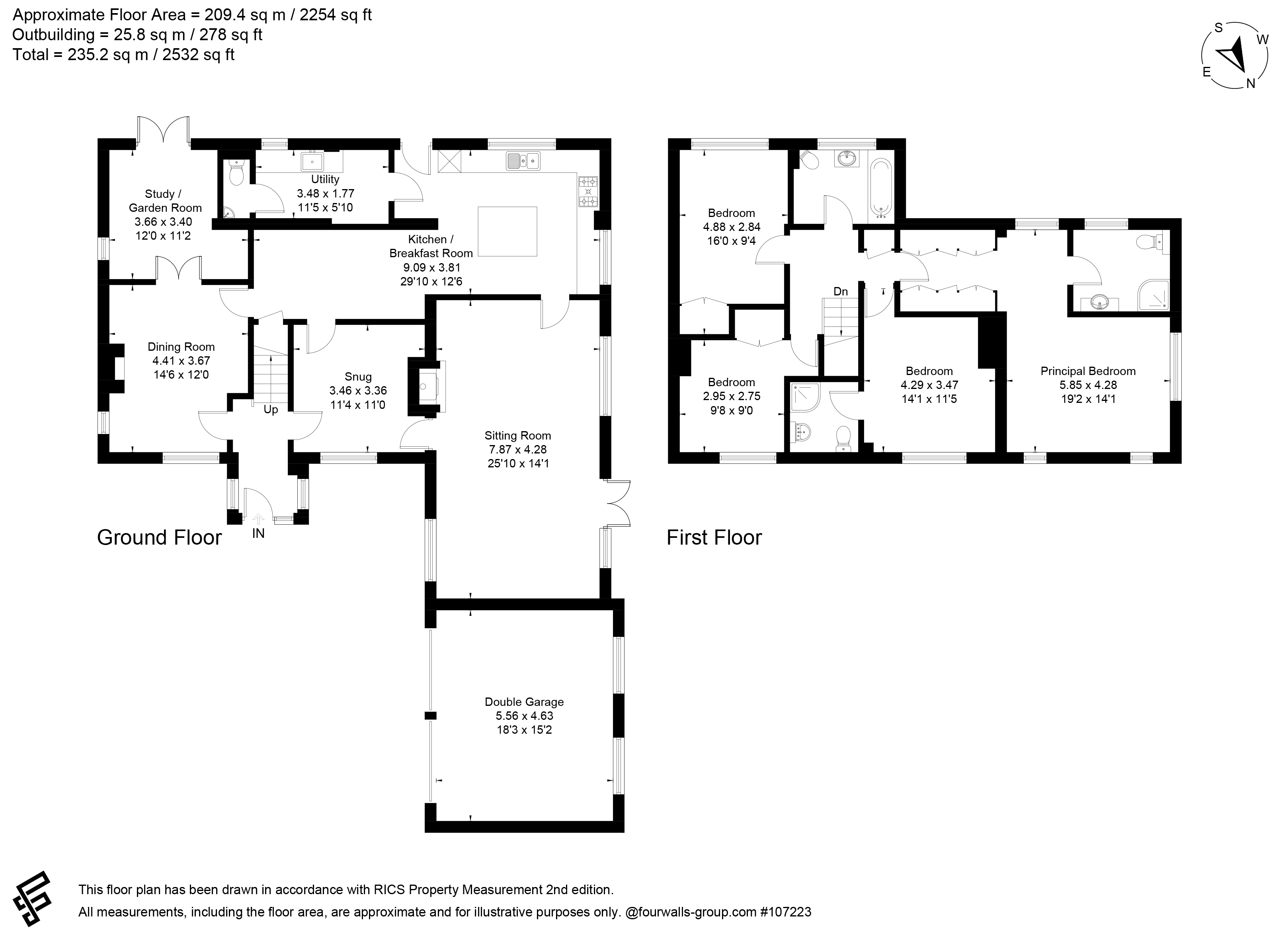 Holly Tree Cottage,, Holly Tree Cottage, Bramley floorplan