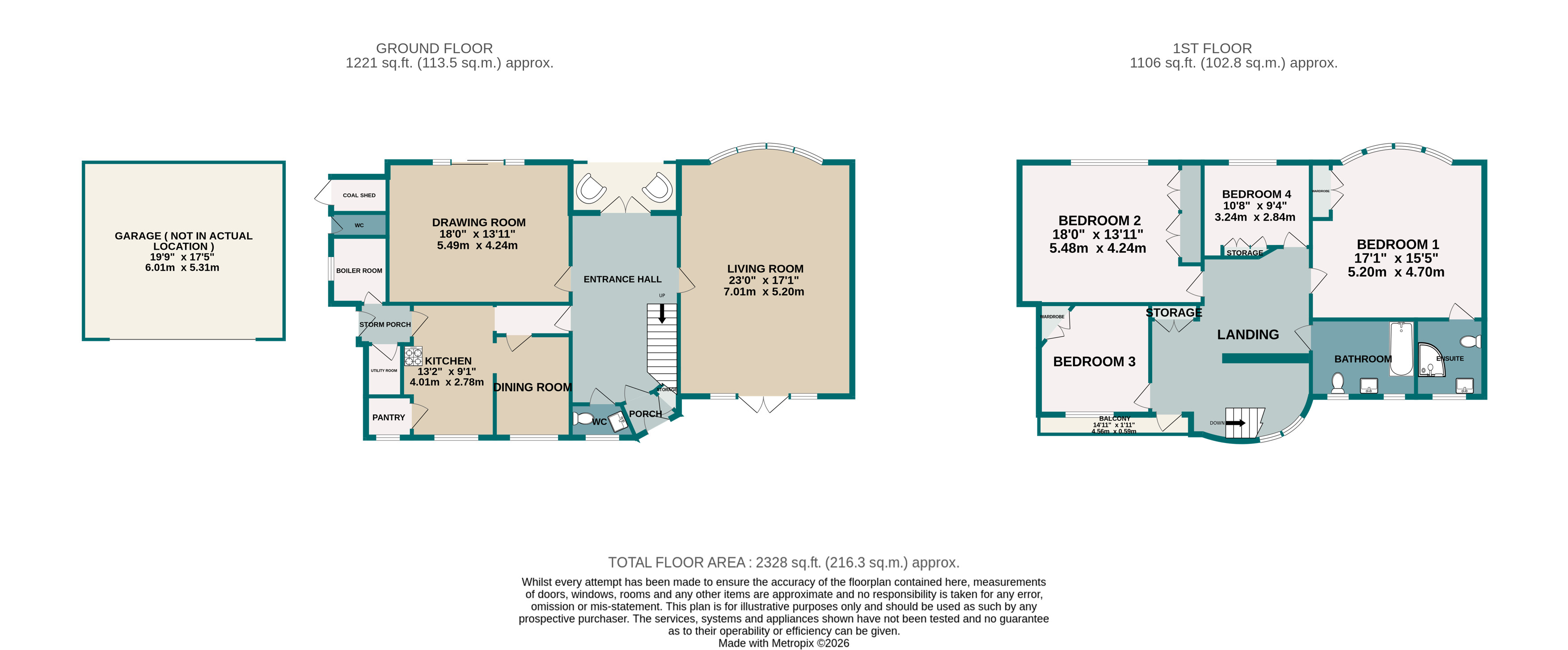 2,, Links View Avenue, Dorset floorplan