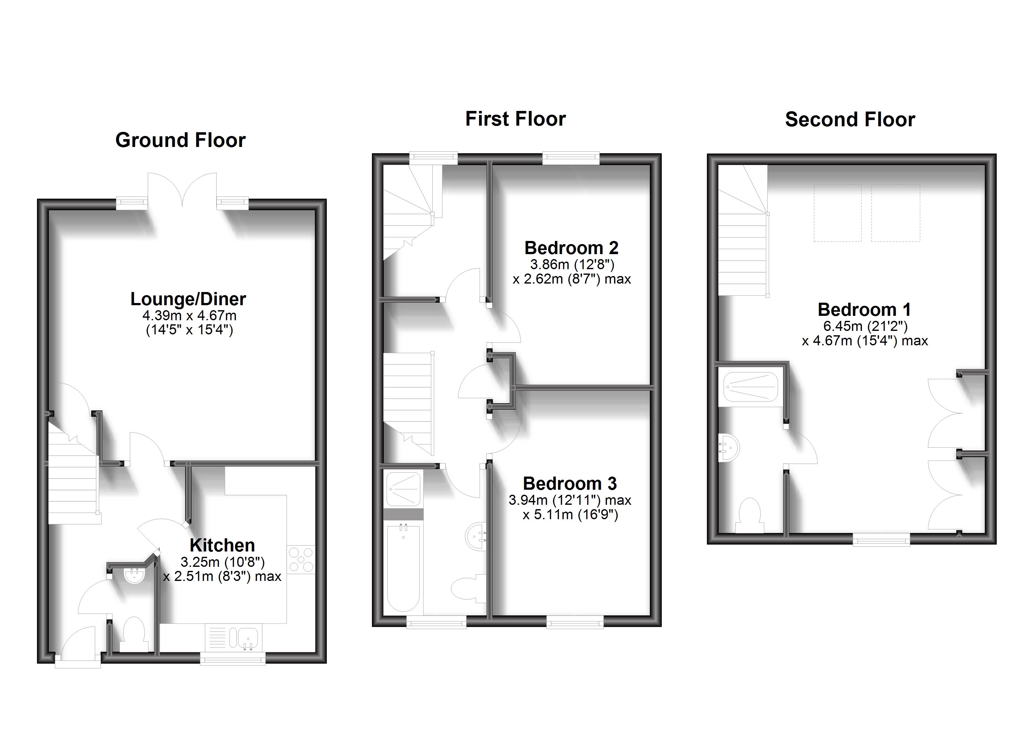 31, Blackthorn Avenue, Bognor Regis floorplan