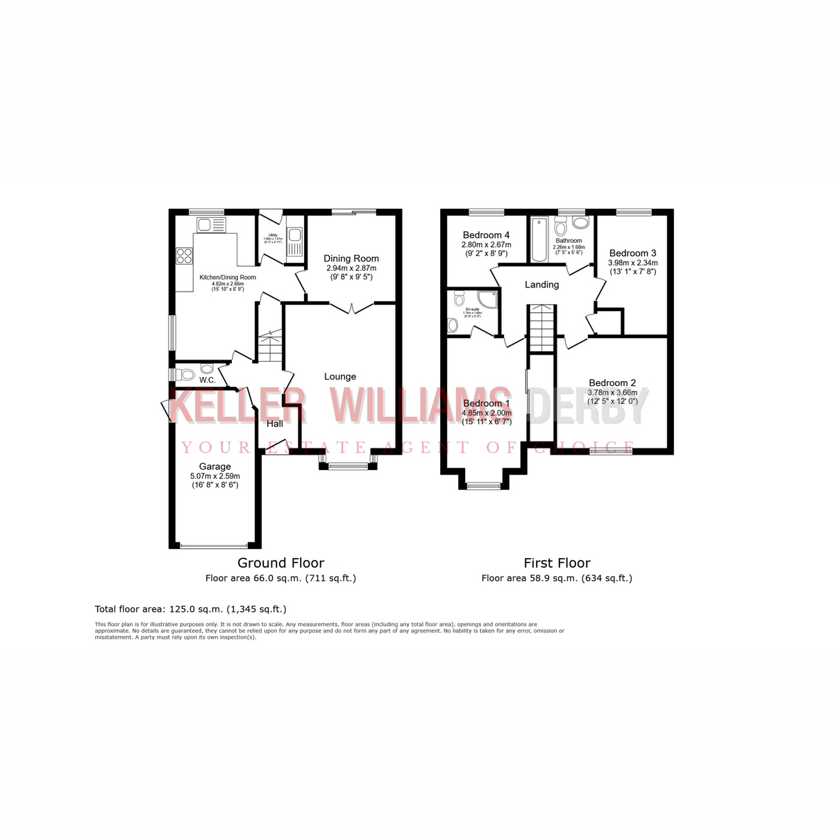 3, Thyme Close, Derby floorplan