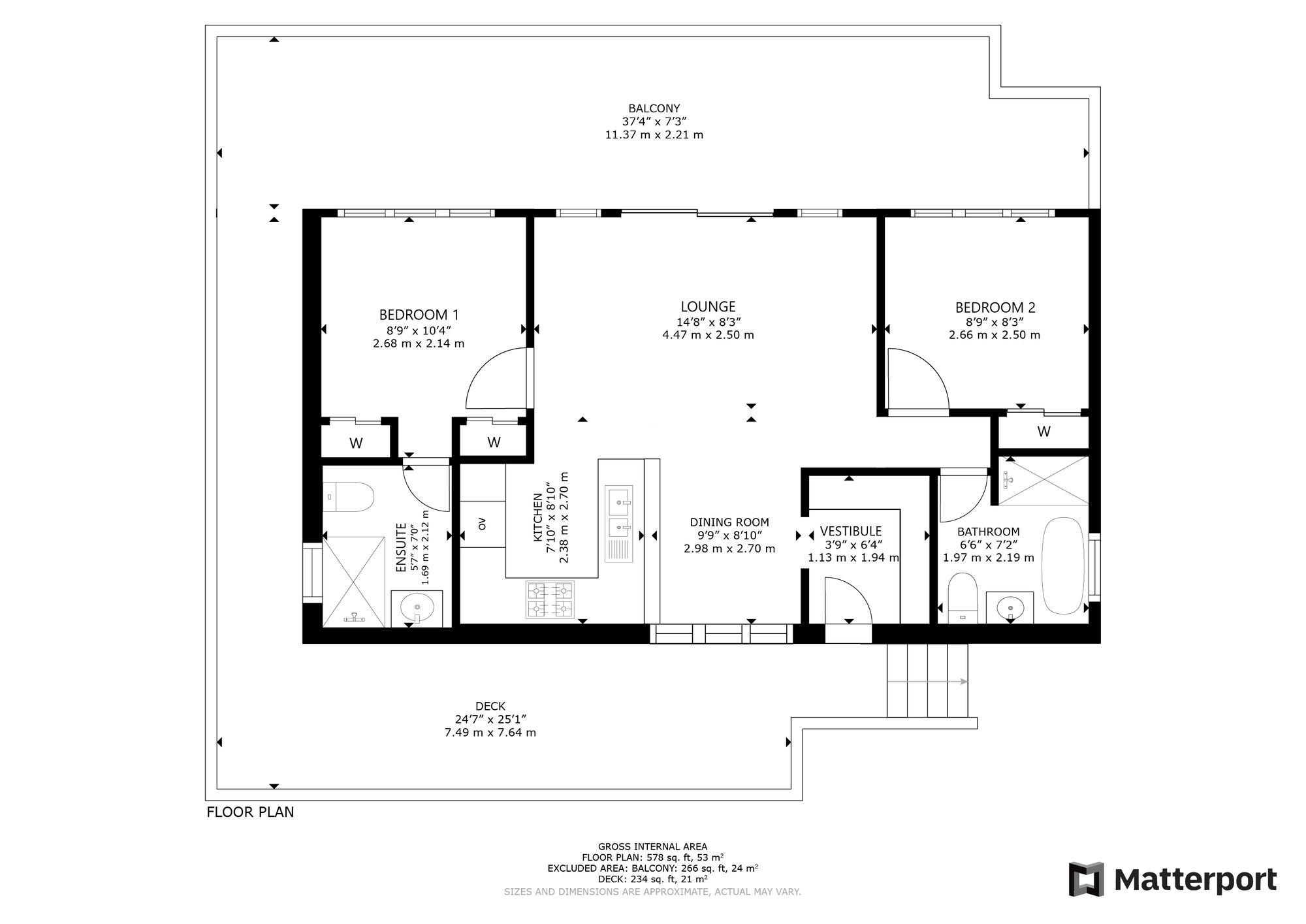 Lodge 113, Drimsynie, Lochgoilhead floorplan