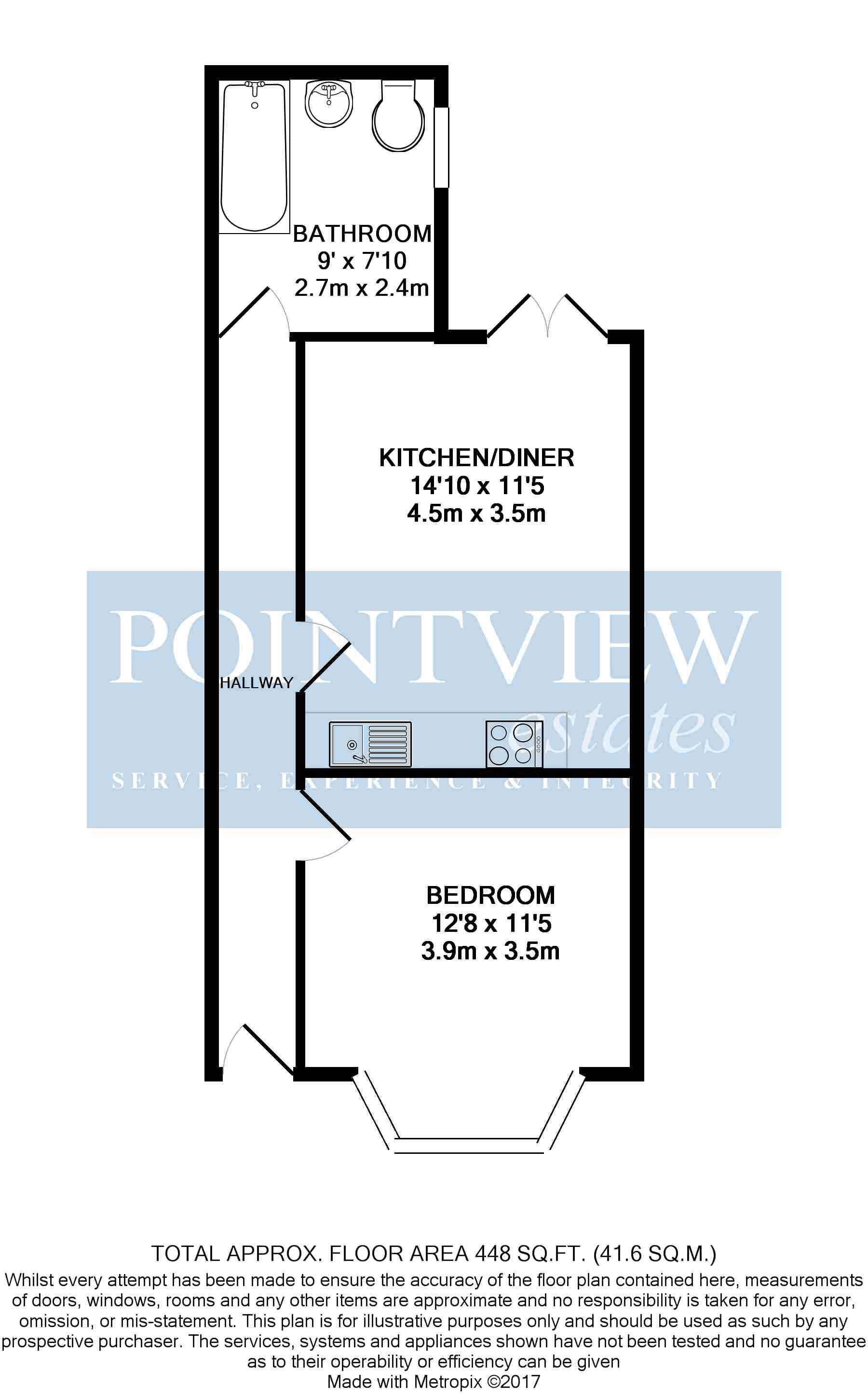 Bridge Road, Grays floorplan