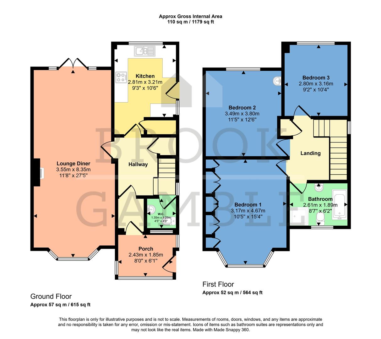 26, Peppercombe Road, Eastbourne floorplan