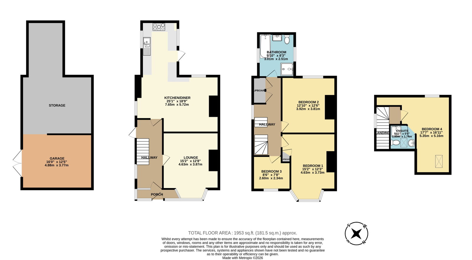 20, Birchfield Avenue, Plymouth floorplan