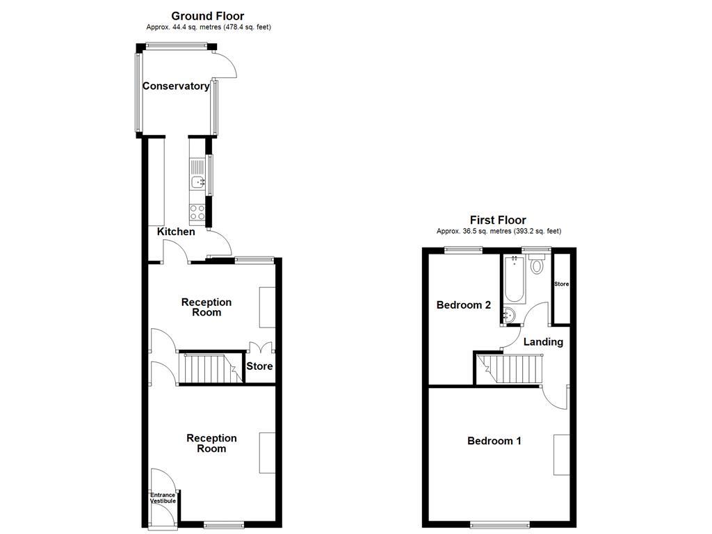 101, Greenbank Terrace, Darwen floorplan