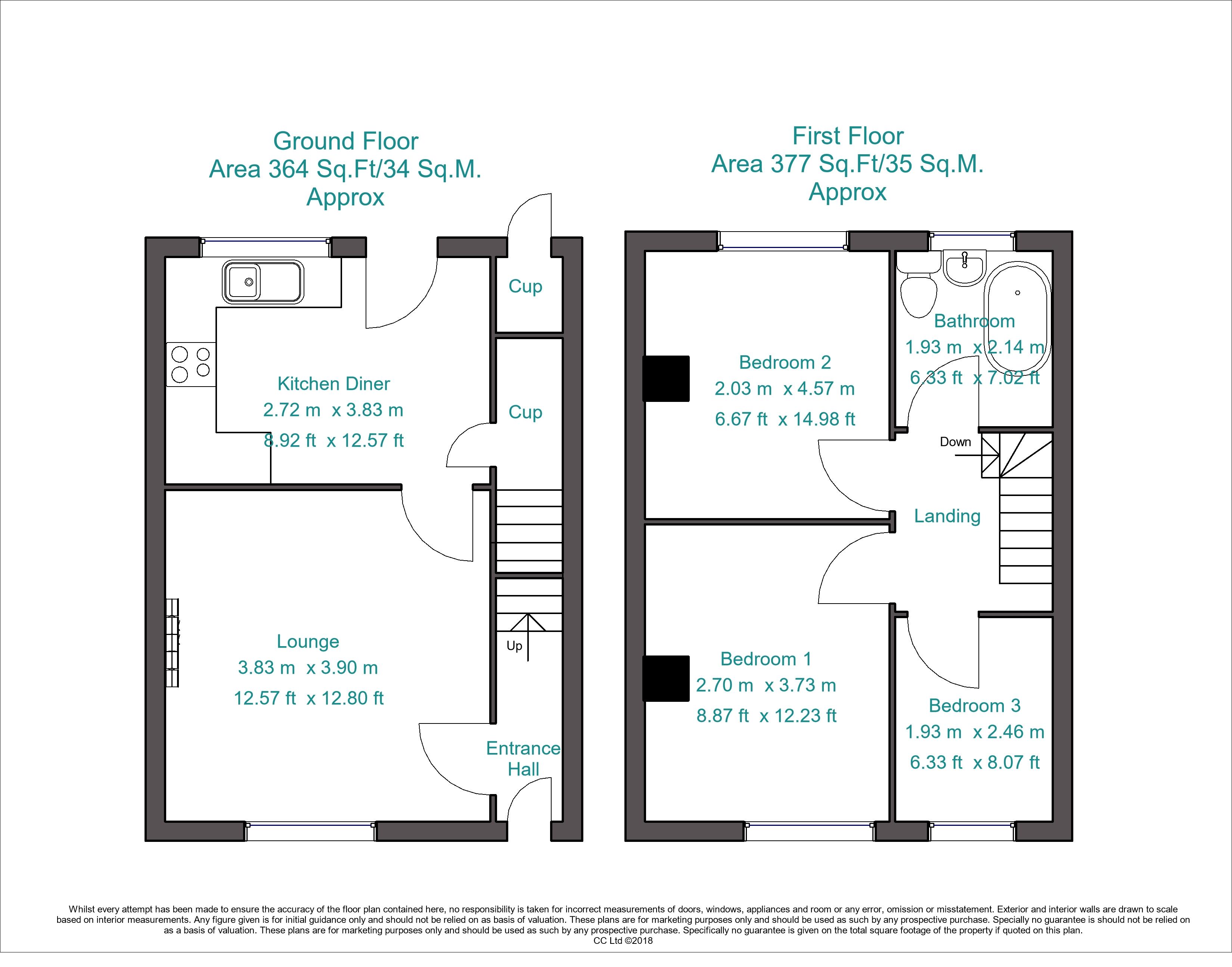 3 Bedrooms Terraced house for sale in John Ward Street, Woodhouse, Sheffield S13