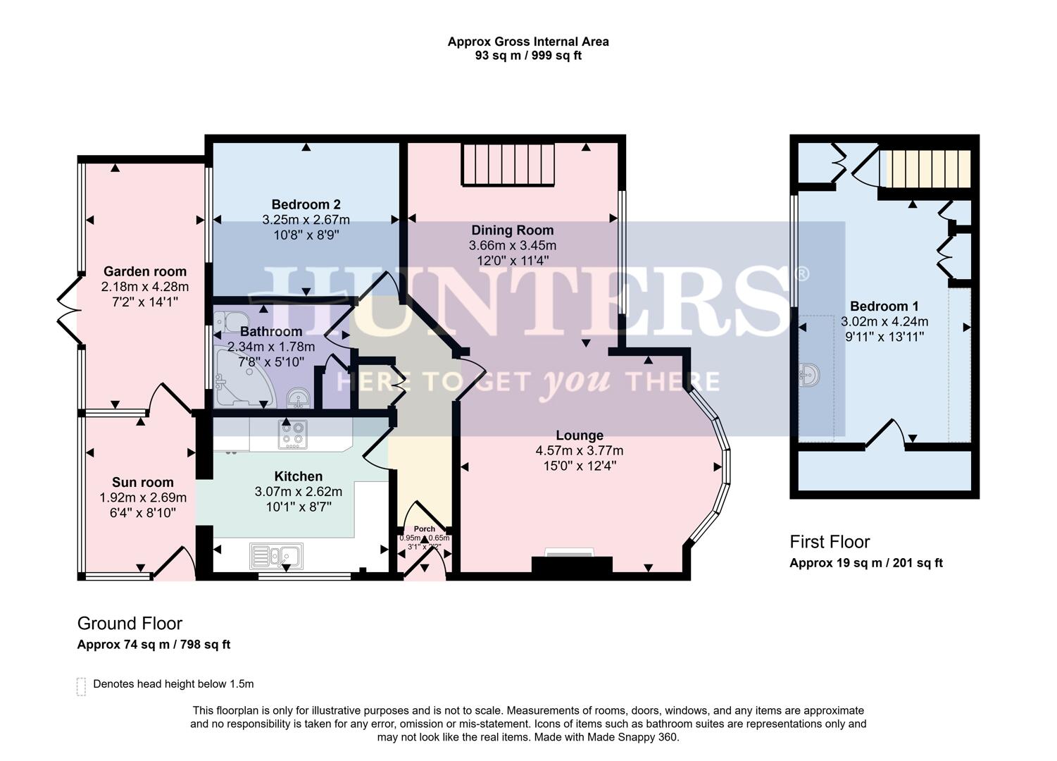 Kilburn Avenue, Leicester floorplan