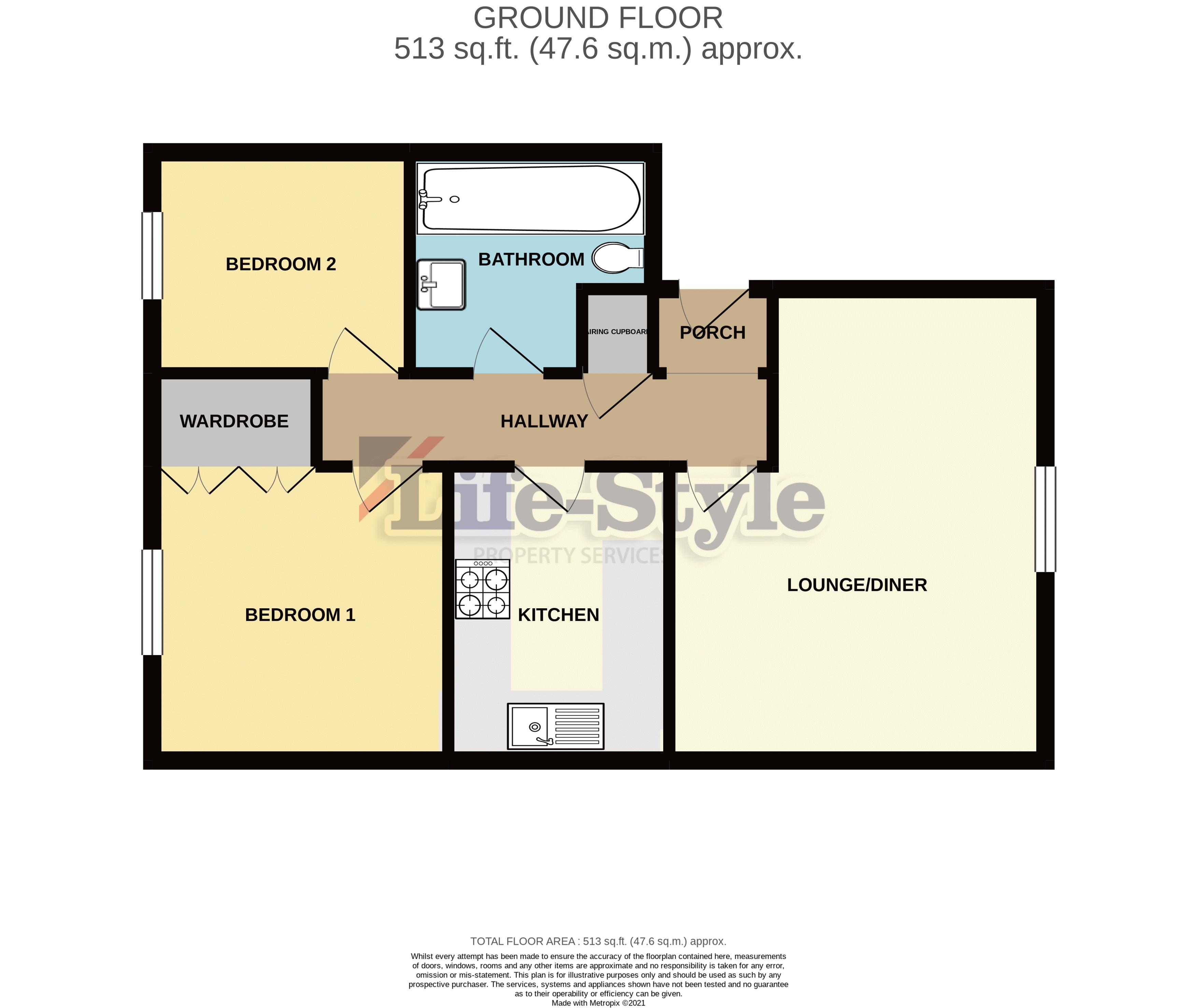 123, Great Meadow Road, Bristol floorplan