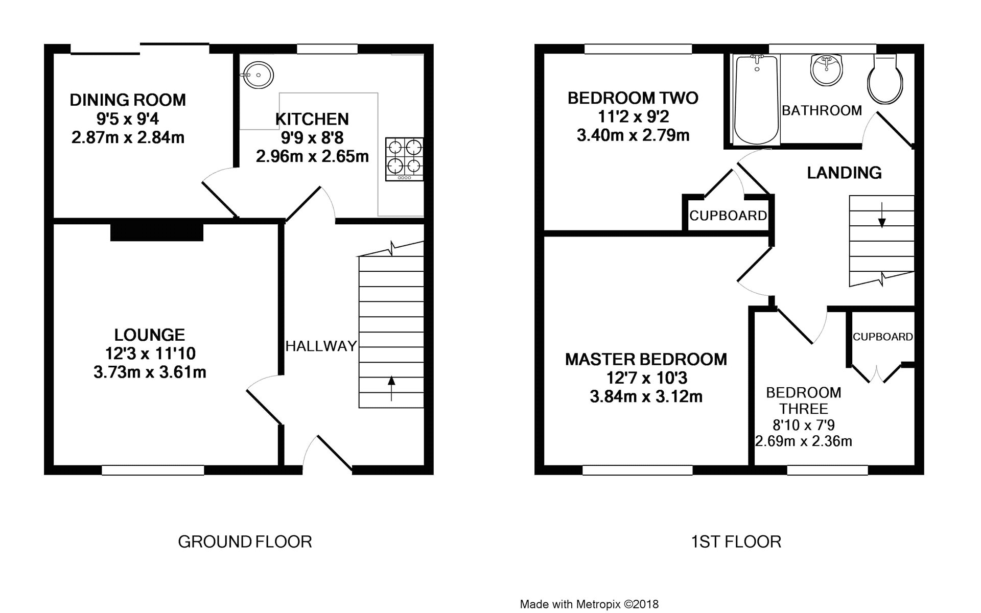 3 Bedrooms Terraced house for sale in Cumnor Way, Bracknell, Berkshire RG12