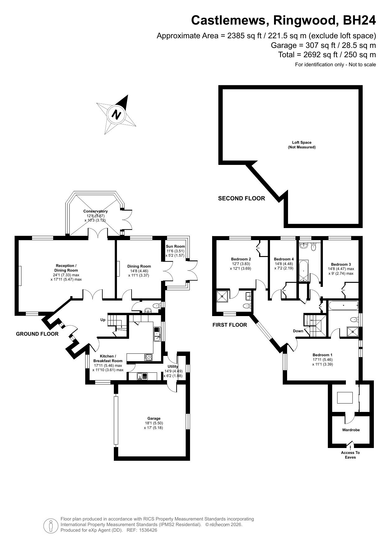 Castlemews, Ringwood floorplan