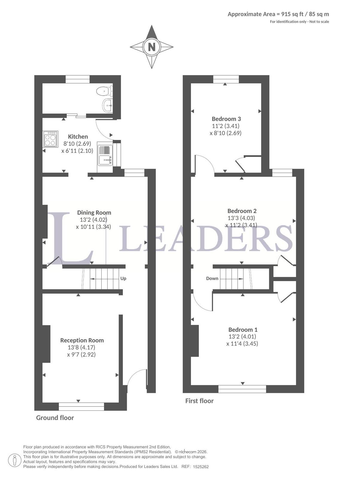 21, Oliver Road, Sutton floorplan